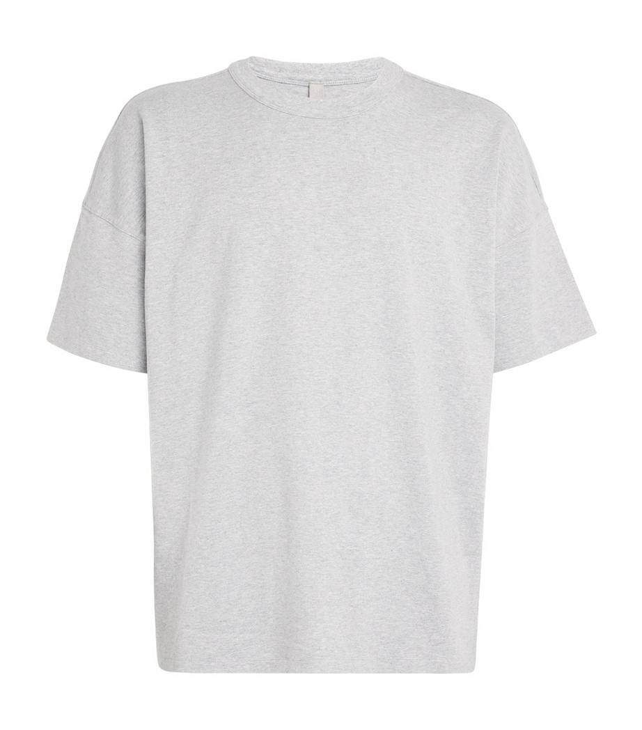 Cotton-Blend Lounge T-Shirt HEATHER GREY Image 1