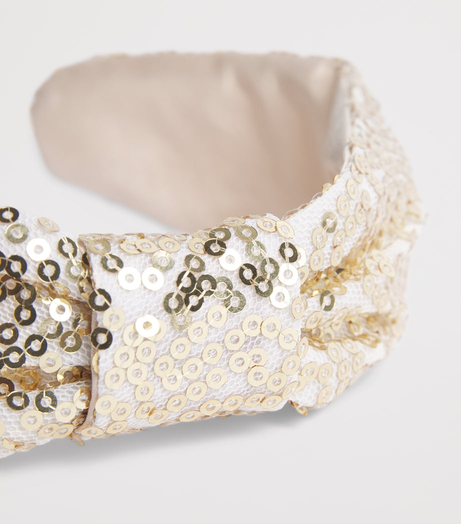 Rockahula Sequin Headband Gold Image 3