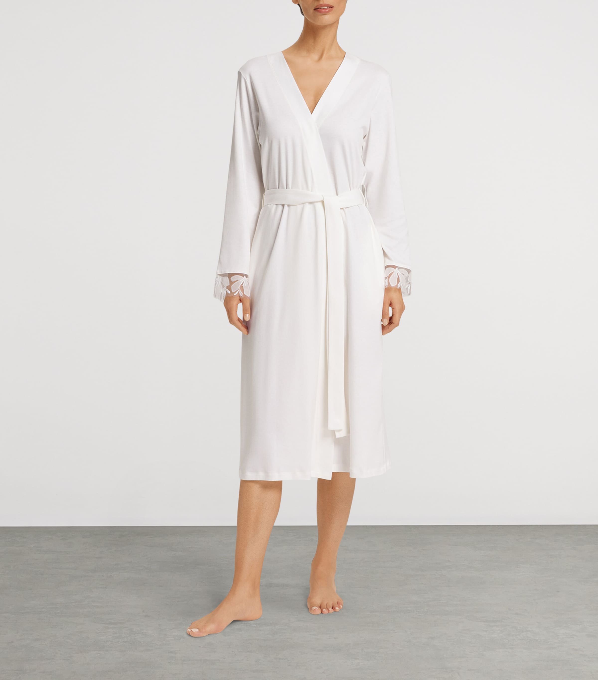 Cotton Kalea Robe OFF WHITE Image 3