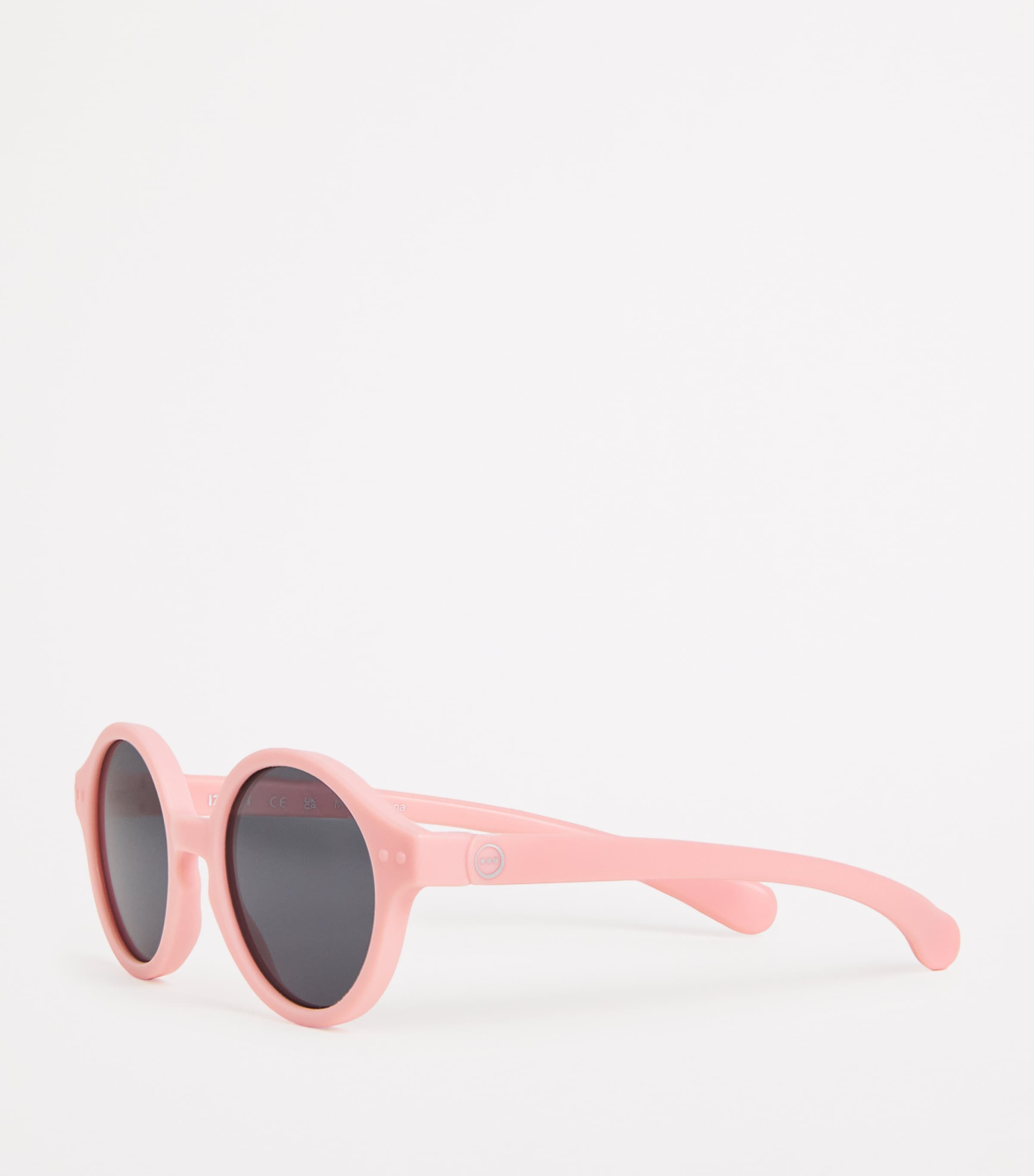Round Sunglasses PASTEL PINK Image 2