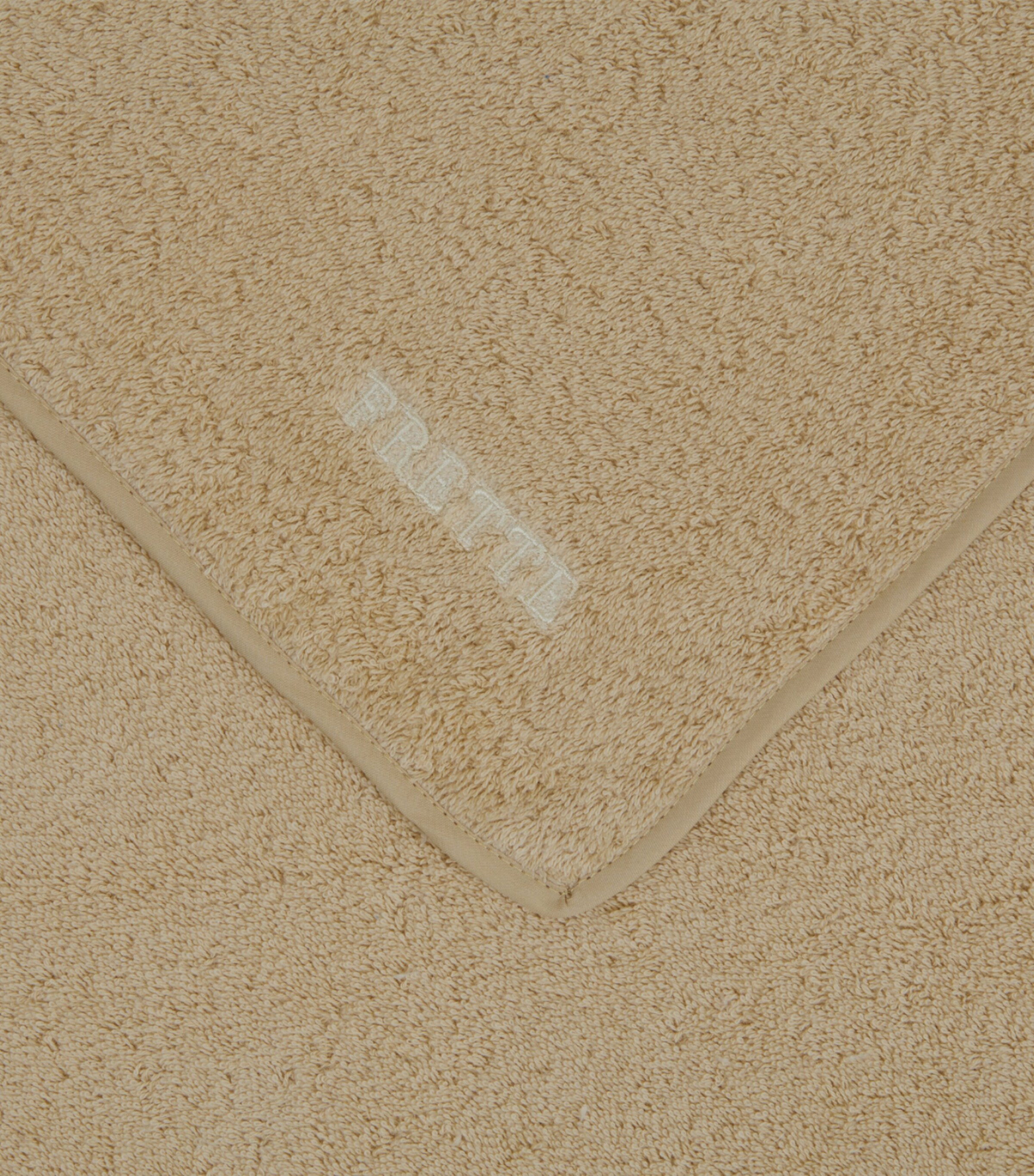 Frette Cotton Unito Hand Towel (60cm x 110cm) Golden Beige Image 5