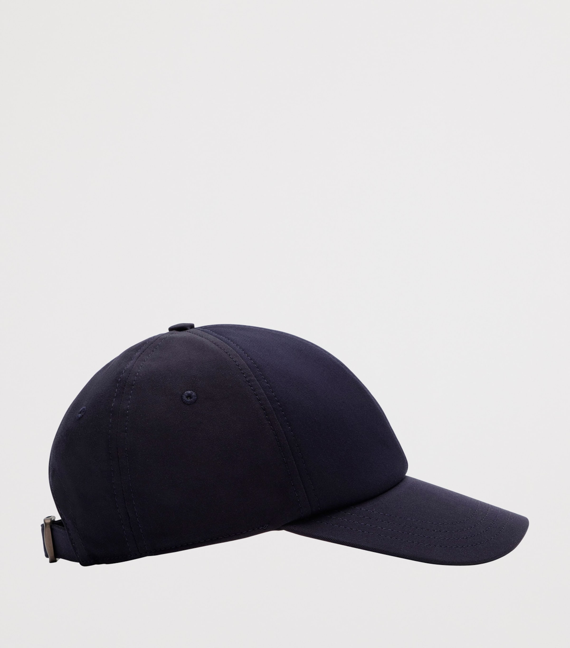 Burberry Tropical Gabardine Knight Baseball Cap Navy Image 2