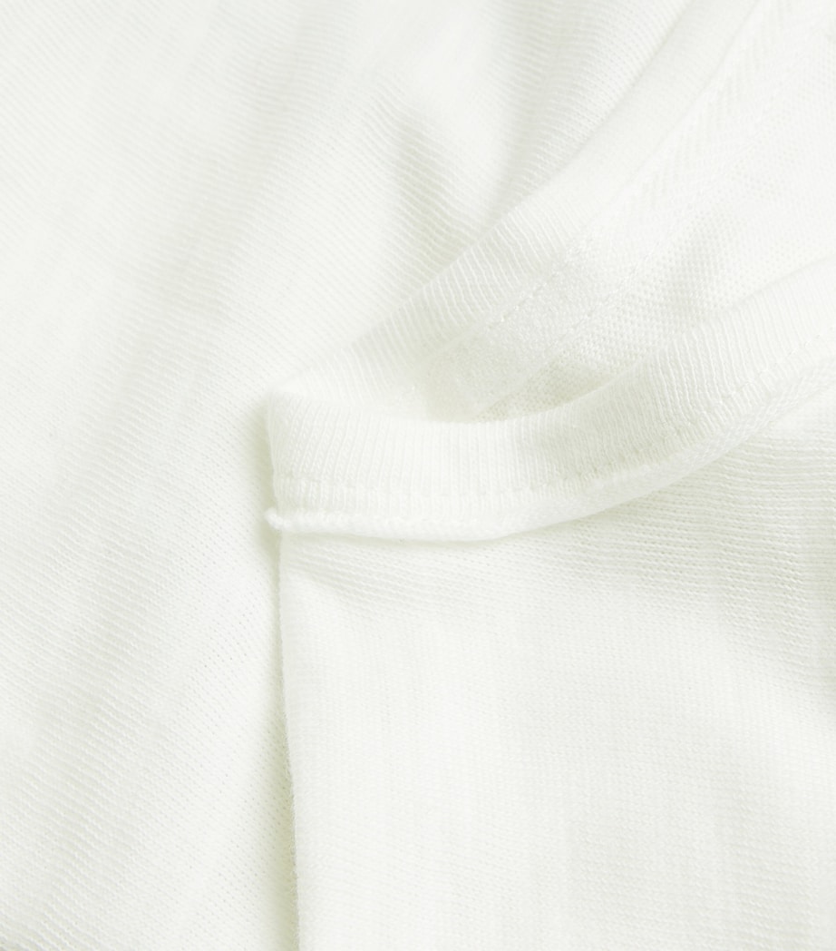 Cotton Flame T-Shirt WHITE Image 5