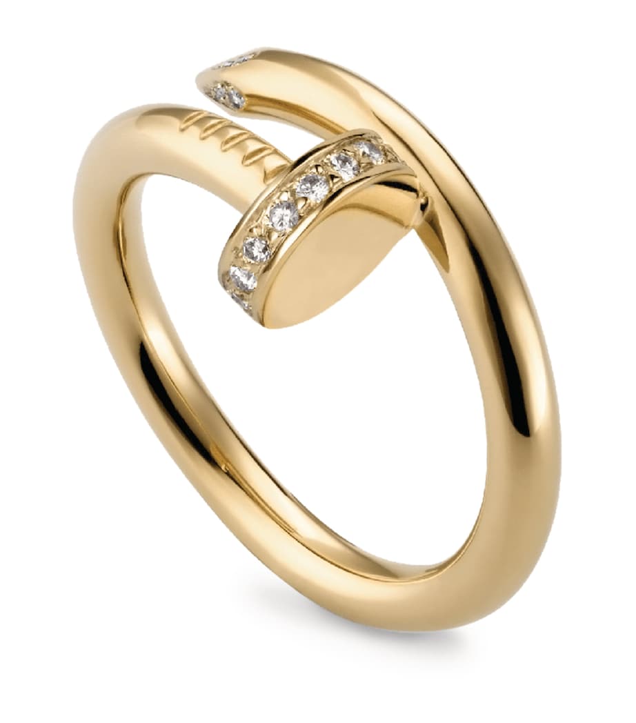 Yellow Gold and Diamond Juste Un Clou Ring MULTI Image 1