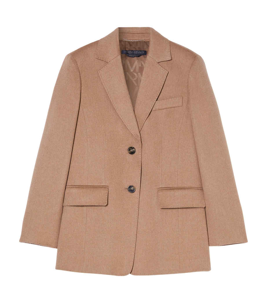 Camel Wool Blazer CAMEL Image 1