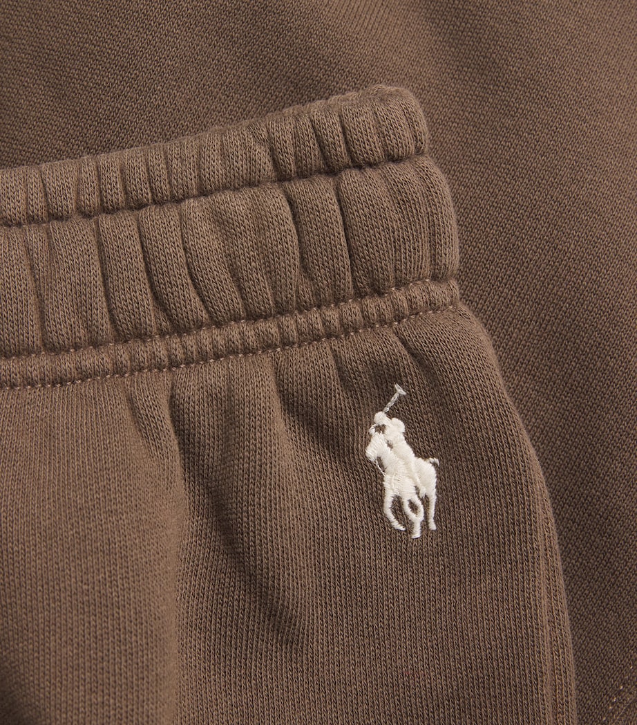 Cotton-Blend Cuffed Sweatpants YORK BROWN Image 5