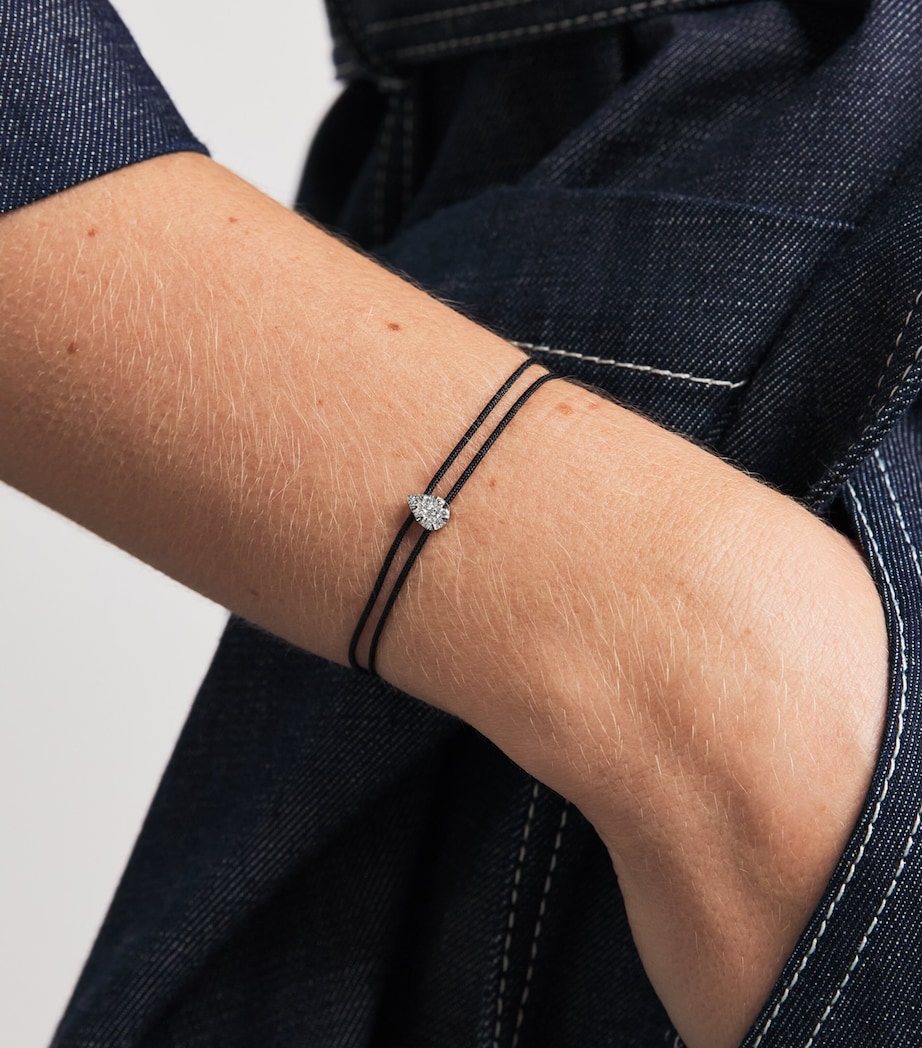 Persée White Gold and Diamond Danaé Cord Bracelet White Gold Image 2