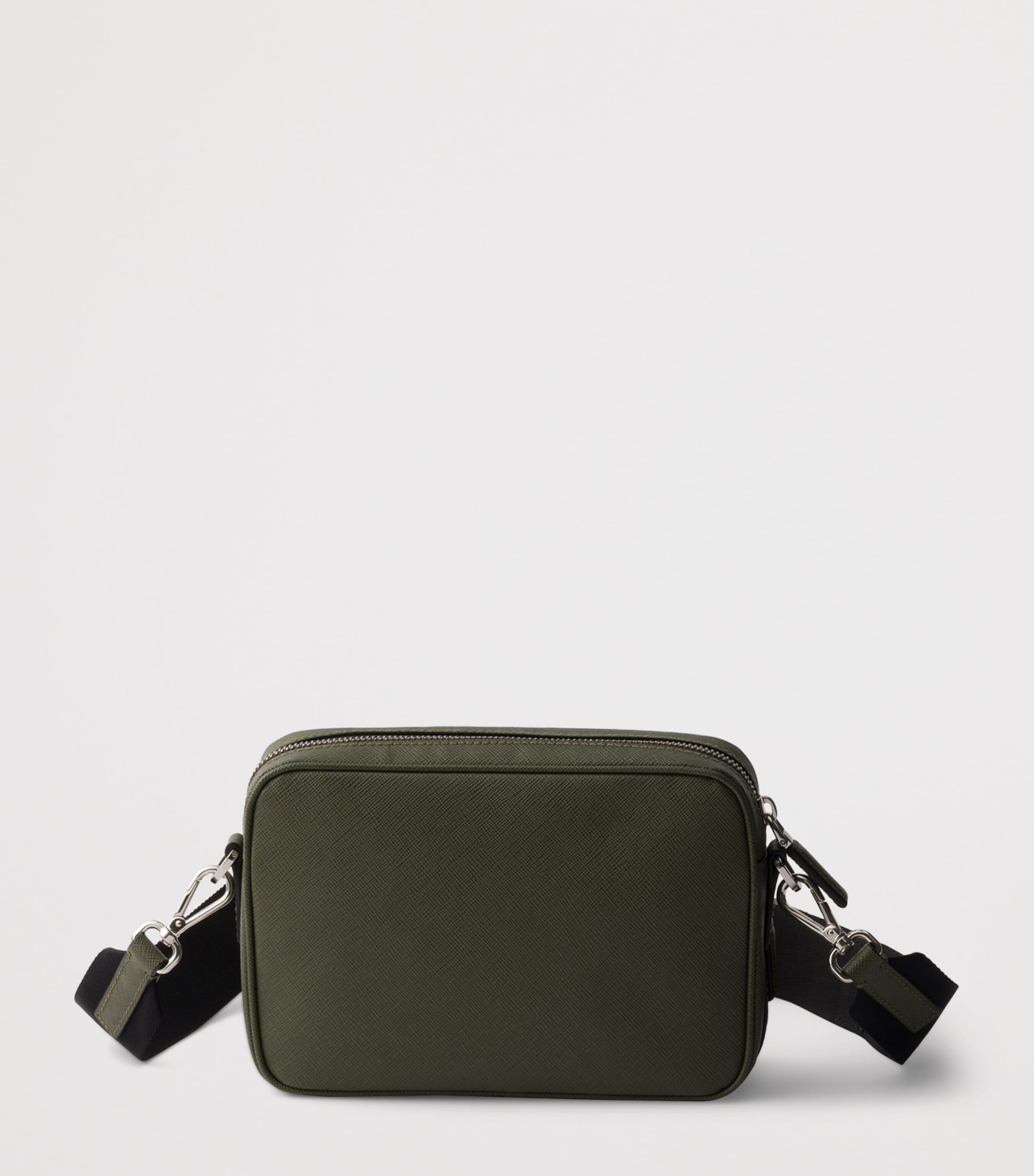 Saffiano Leather Shoulder Bag F03QJ Image 3