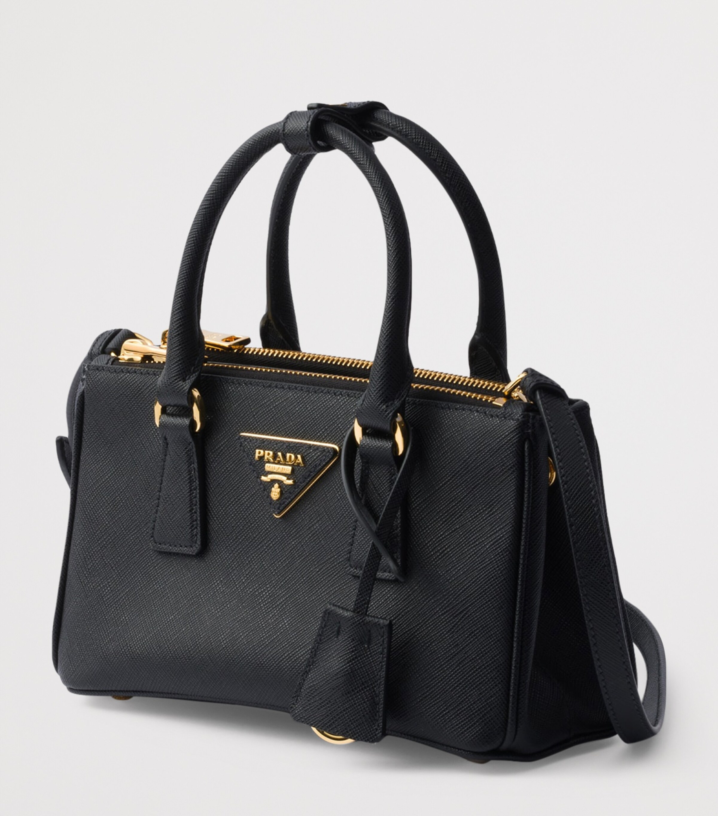 Mini Leather Galleria Top-Handle Bag F0002 Image 2