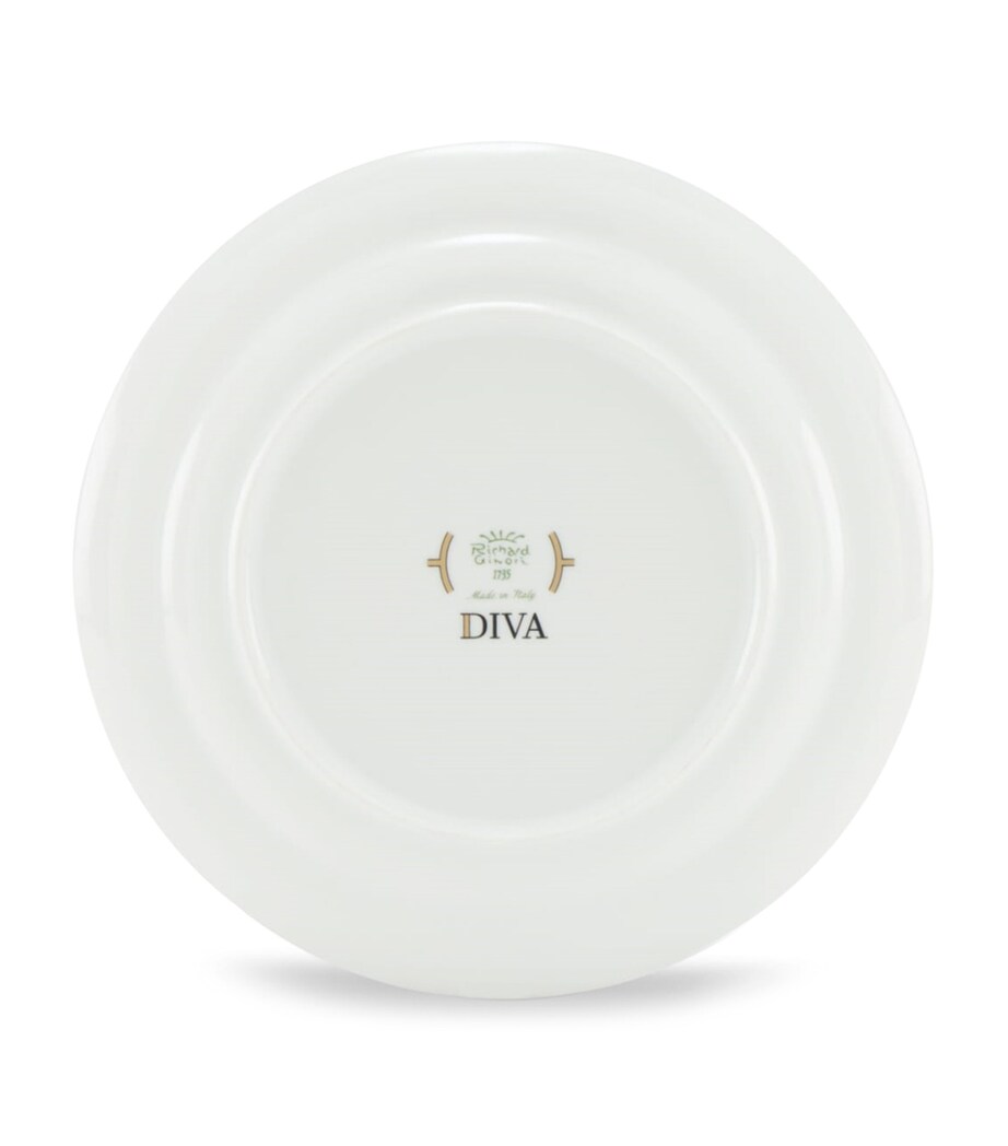Porcelain Colonna Diva Celeste Side Plate (24cm) G00134903 Image 3