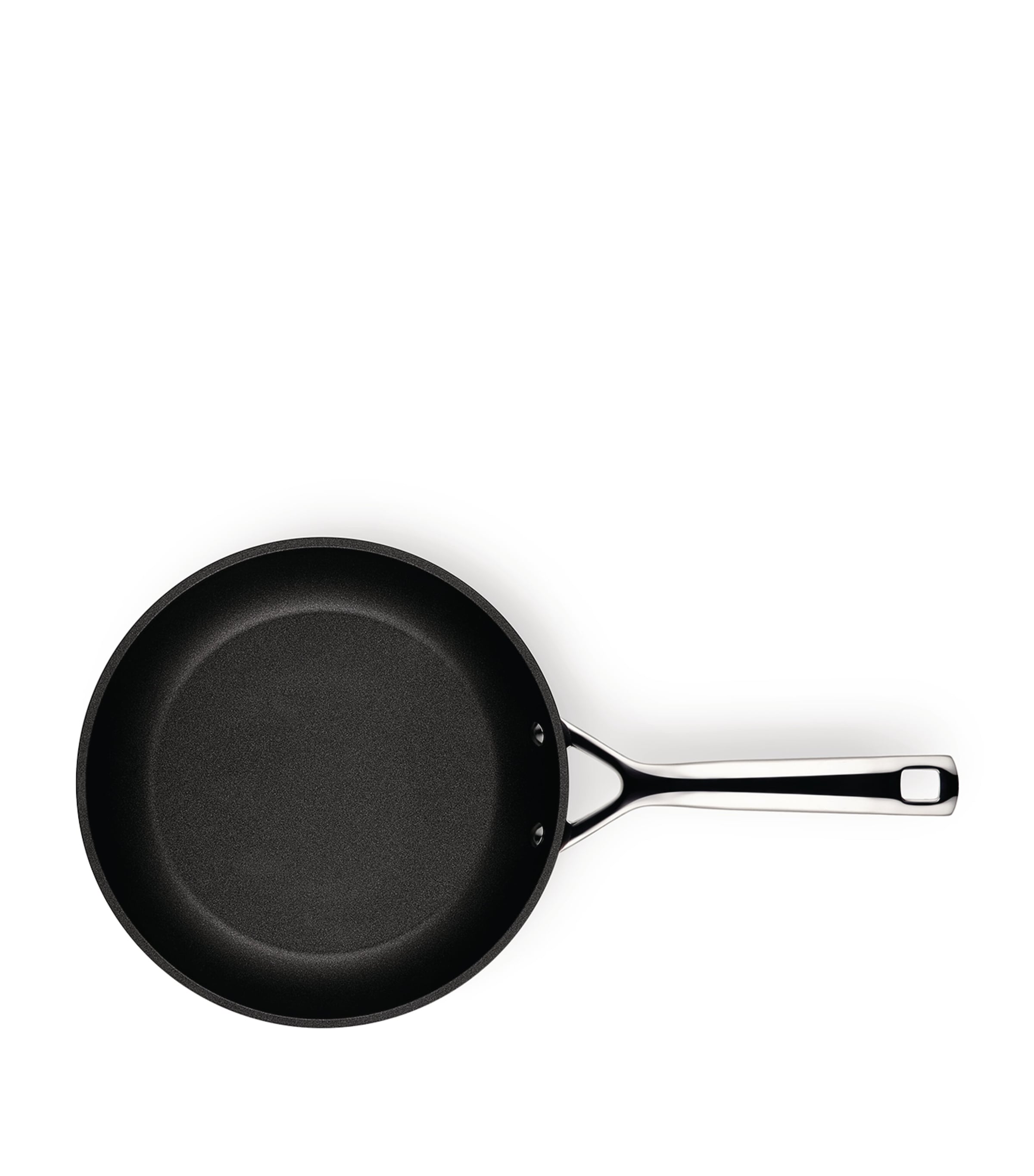 Le Creuset Toughened Non-Stick Shallow Frying Pan (25cm) Black Image 2