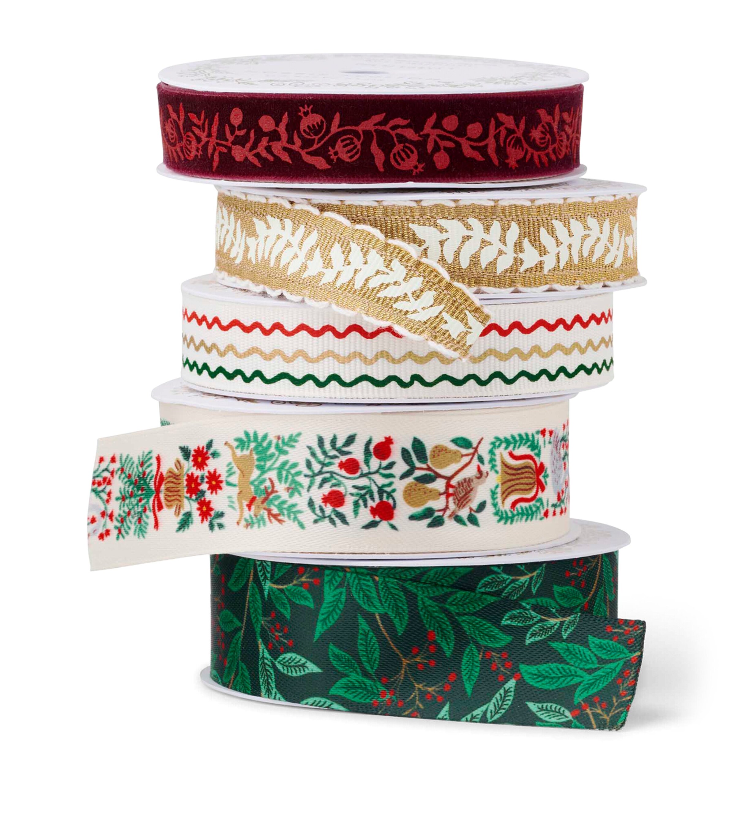 Rifle Paper Co. Willowberry Ribbons (Set of 5) | Harrods SE