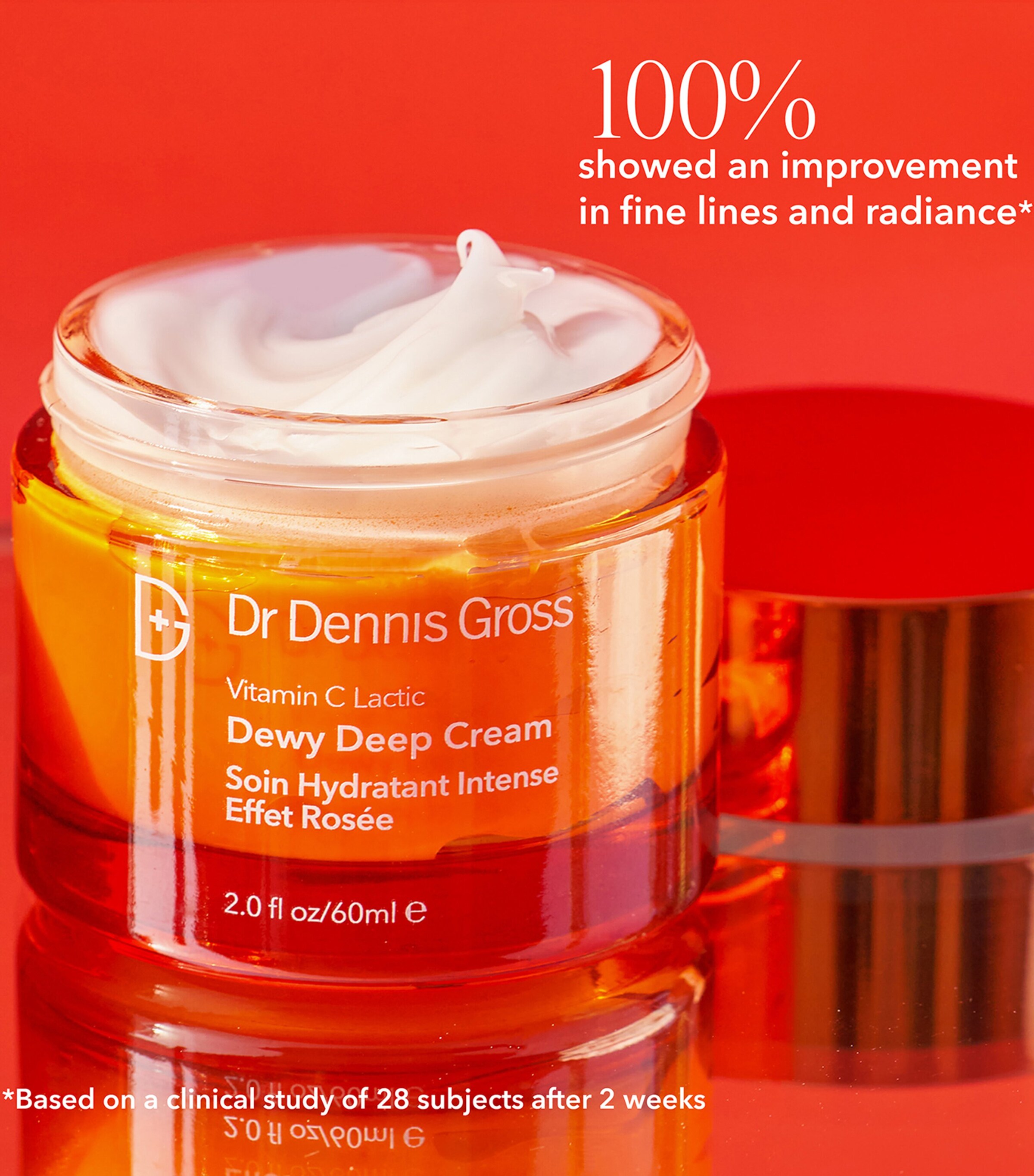 Vitamin C + Lactic Dewy Deep Cream (60ml) NO COLOUR Image 7