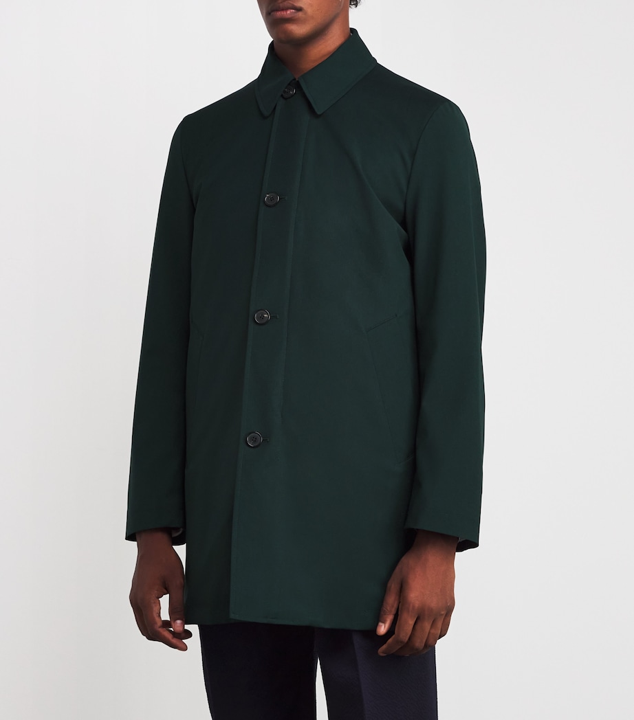 Wool Mac with Gilet 38_BOTTLE GREEN Image 3