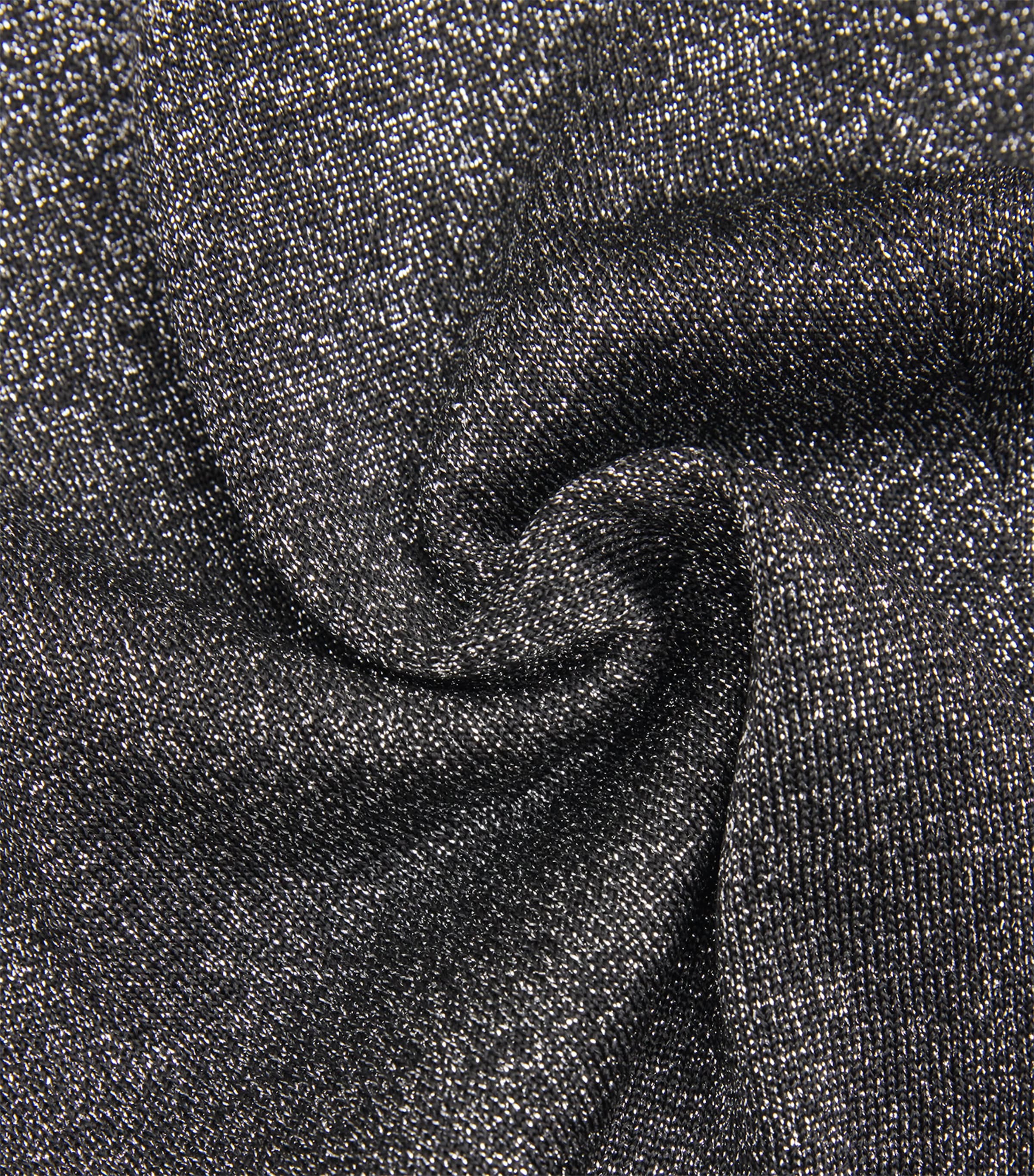 Metallic Flared Trousers L905D SILVER TONES Image 5