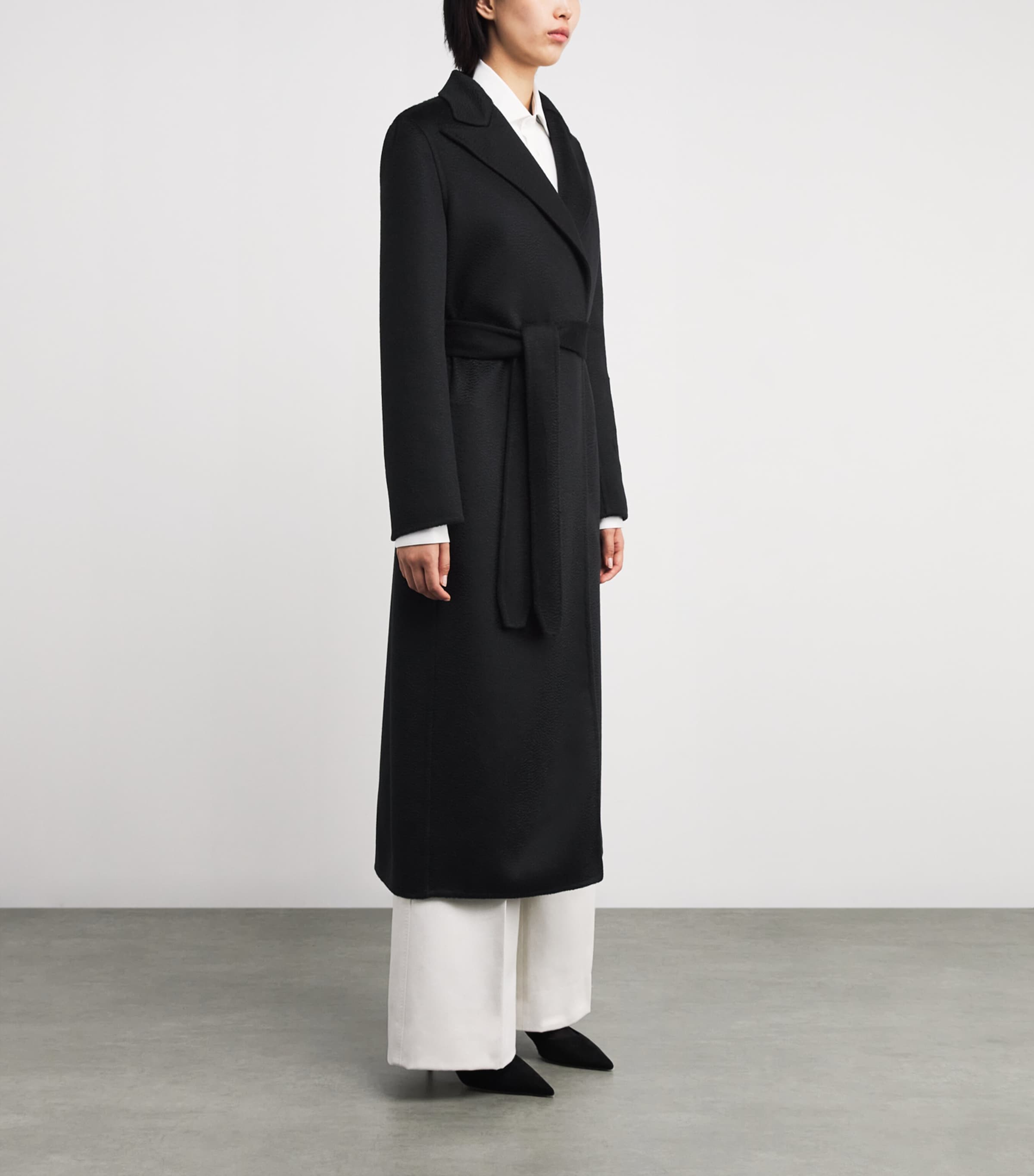 Cashmere Claudie Wrap Coat 1000 Image 3