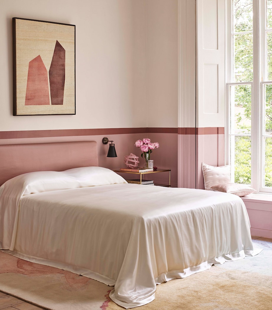 Silk King Duvet Cover (225cm x 220cm) IVORY Image 4