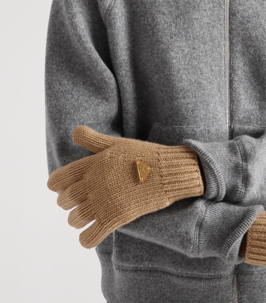 Wool Logo Gloves F0040 Image 2