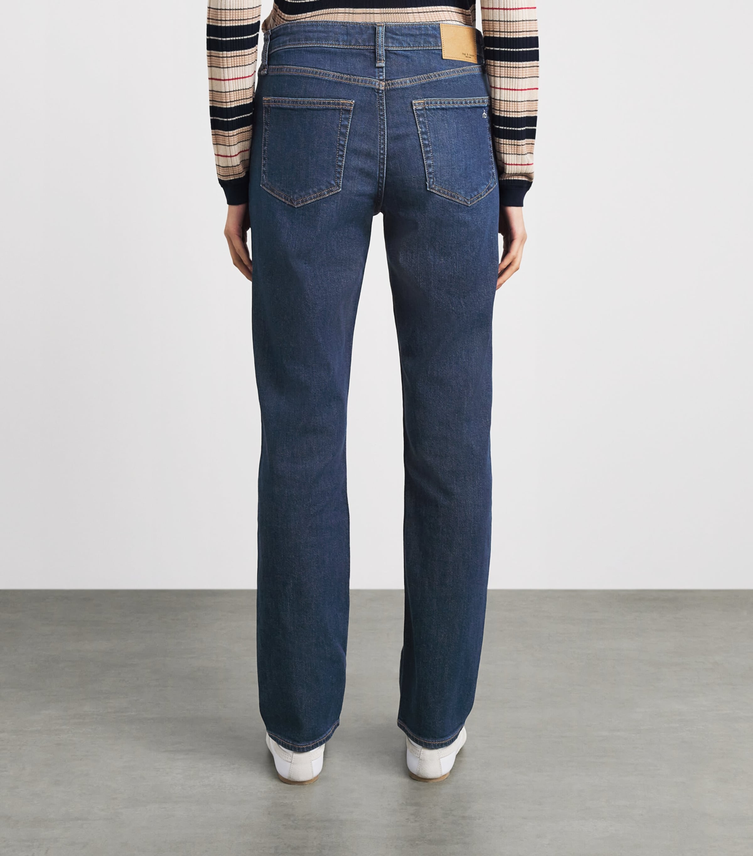 Rag & Bone Womens Sutton Bootcut Jeans Beck Image 5