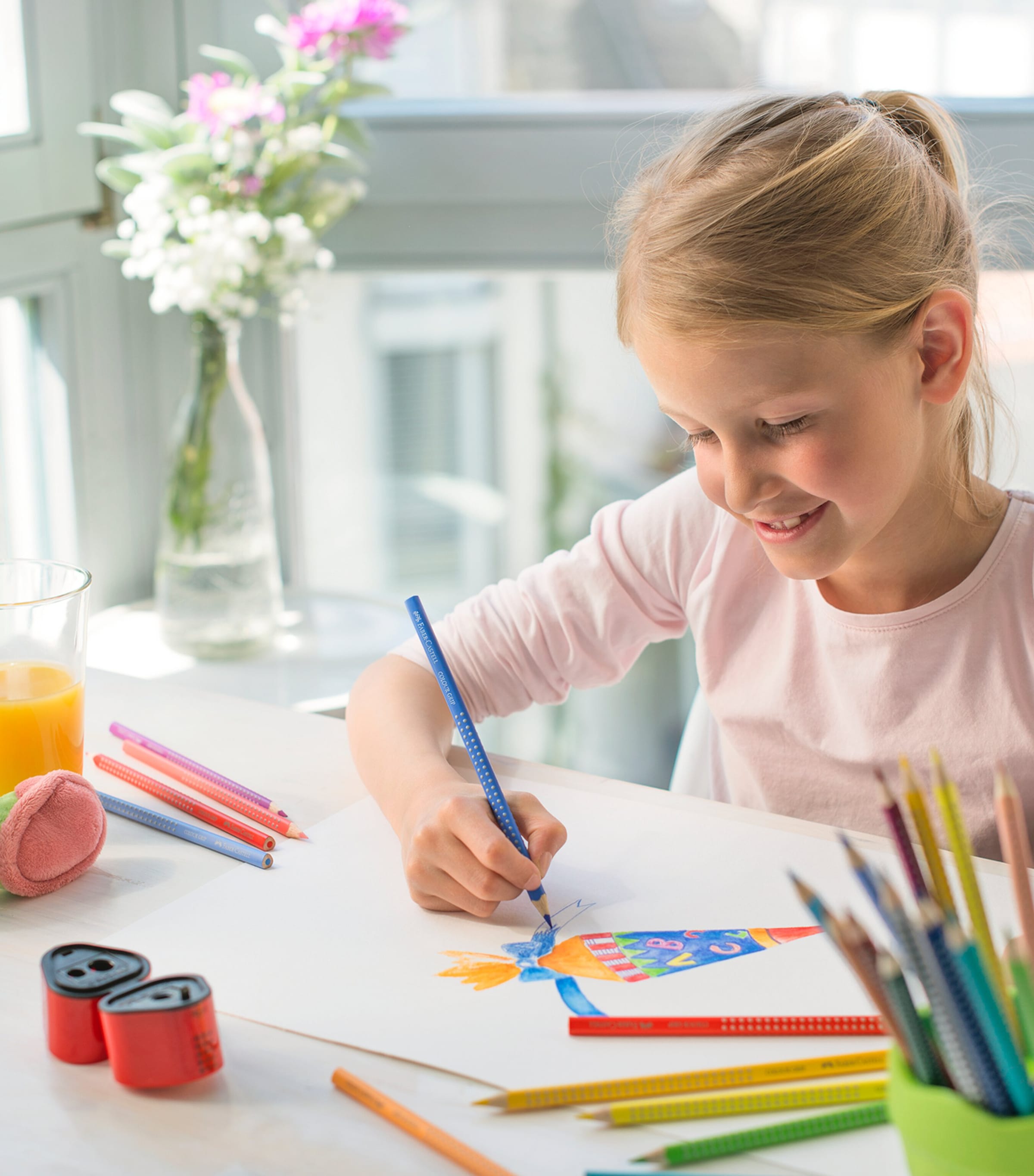 Colour Grip Pencil Wallet MULTI Image 4