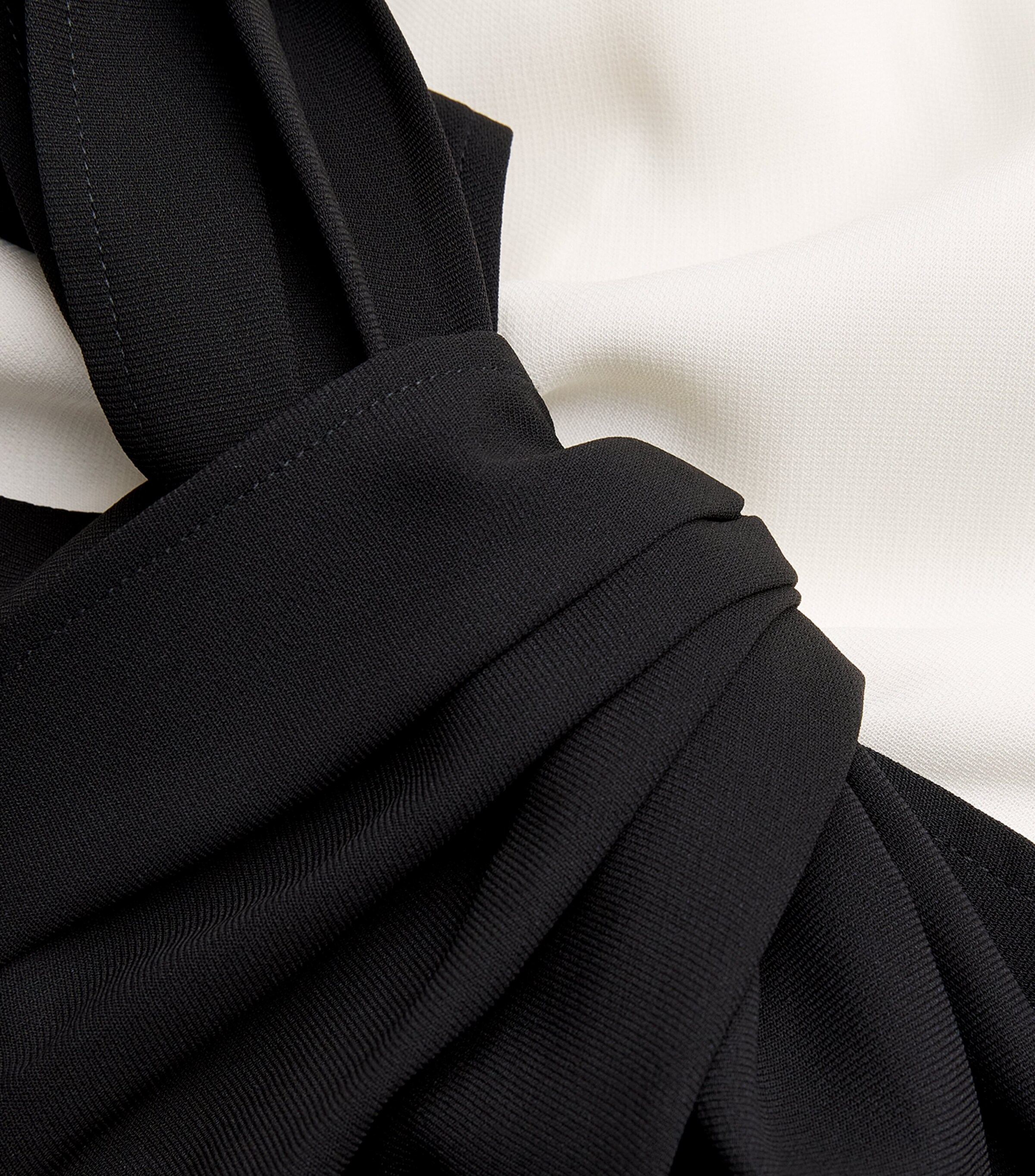 Asymmetric Davina Midi Dress BLKM BLACK MULTI Image 5