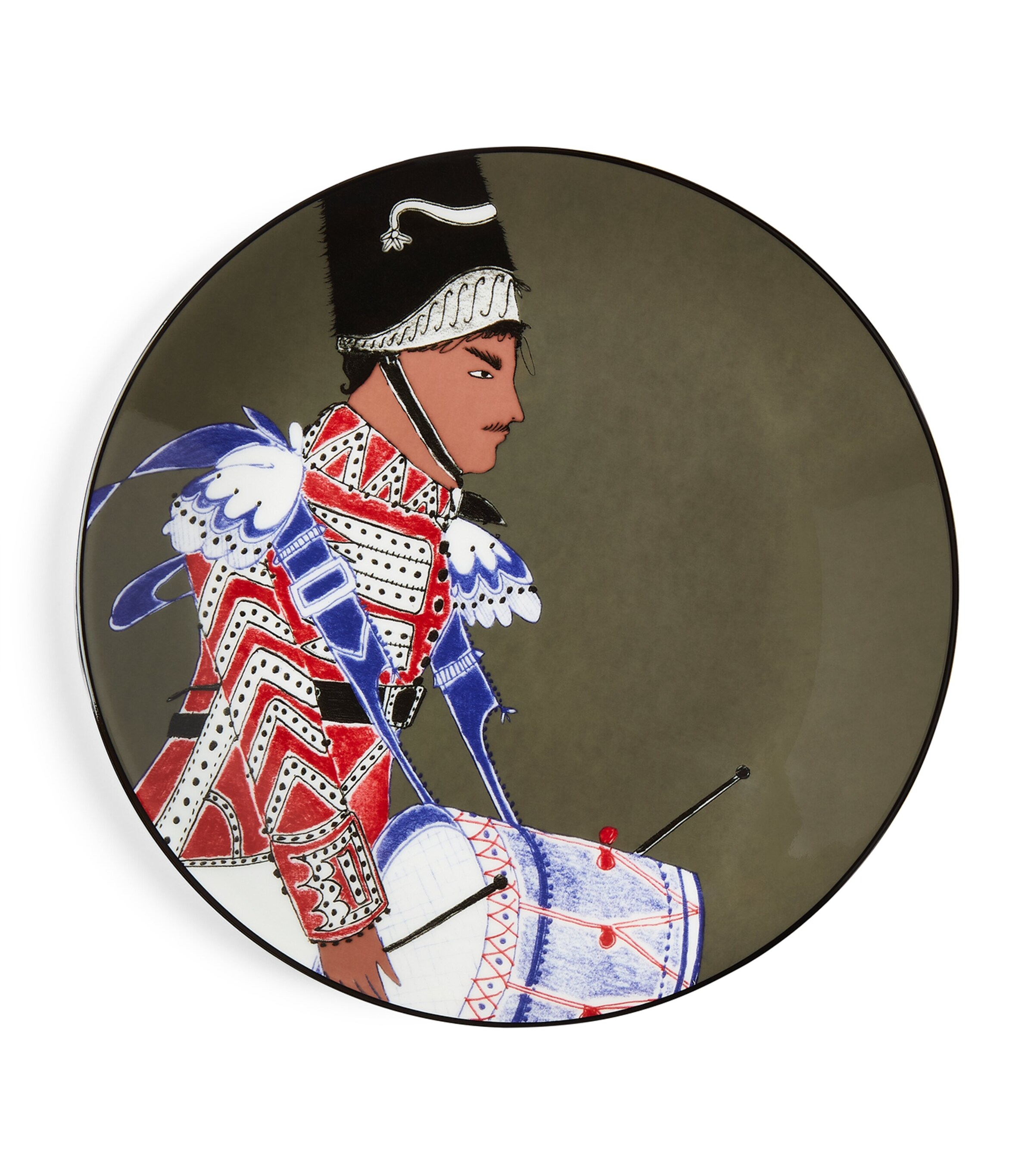 Set of 4 Nutcracker Side Plates (21cm) MULTI Image 7