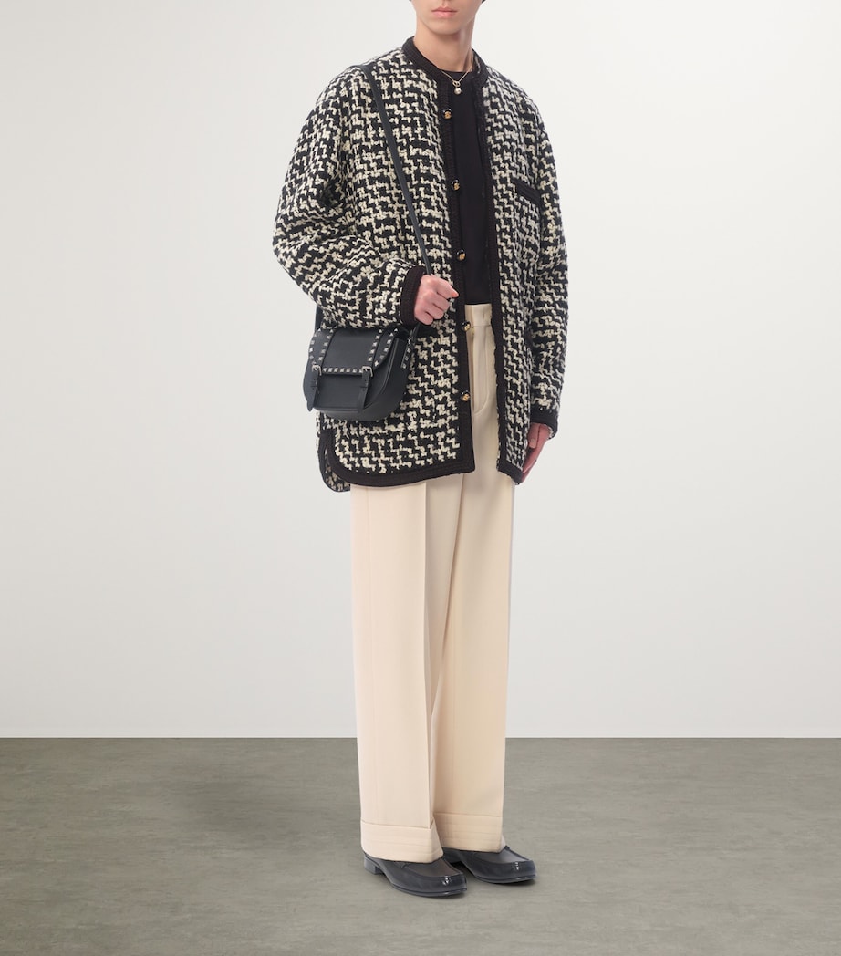 Small Rockstud Messenger Bag 0NO Image 5