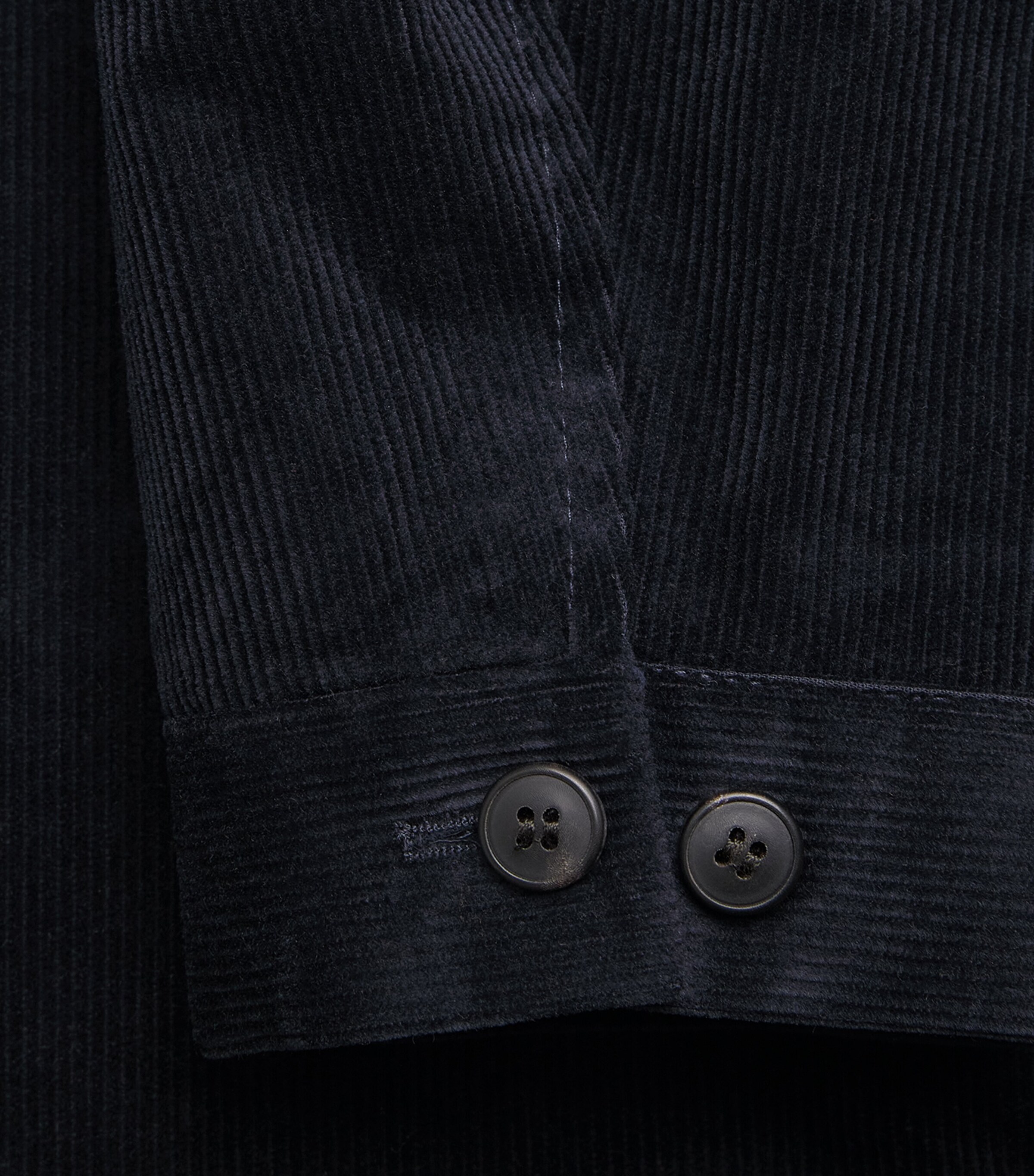 Sunspel Mens Corduroy Harrington Jacket Navy Image 6