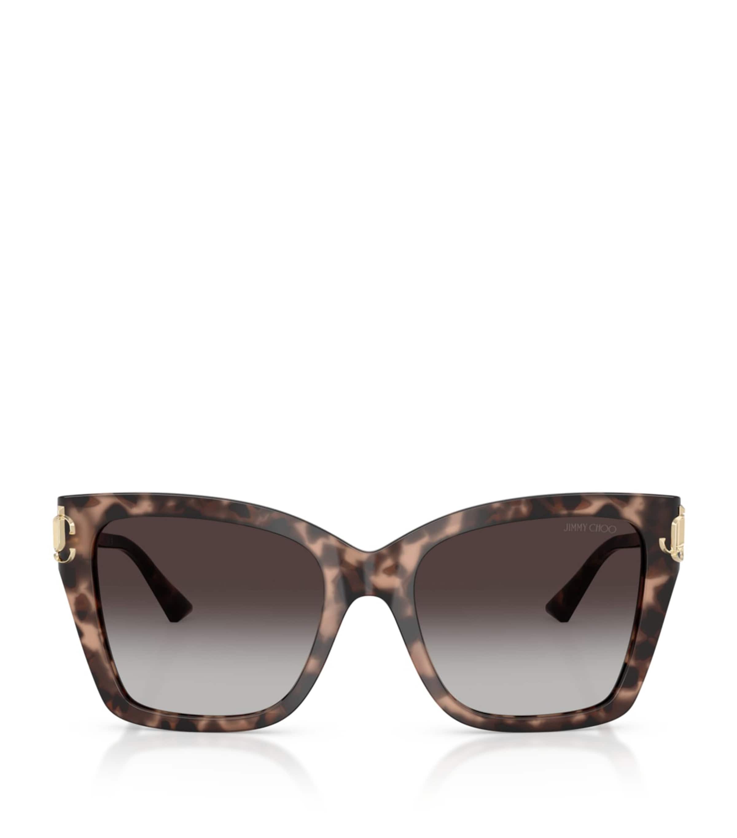 Jimmy Choo Acetate JC5012 Square Sunglasses Brown Image 1