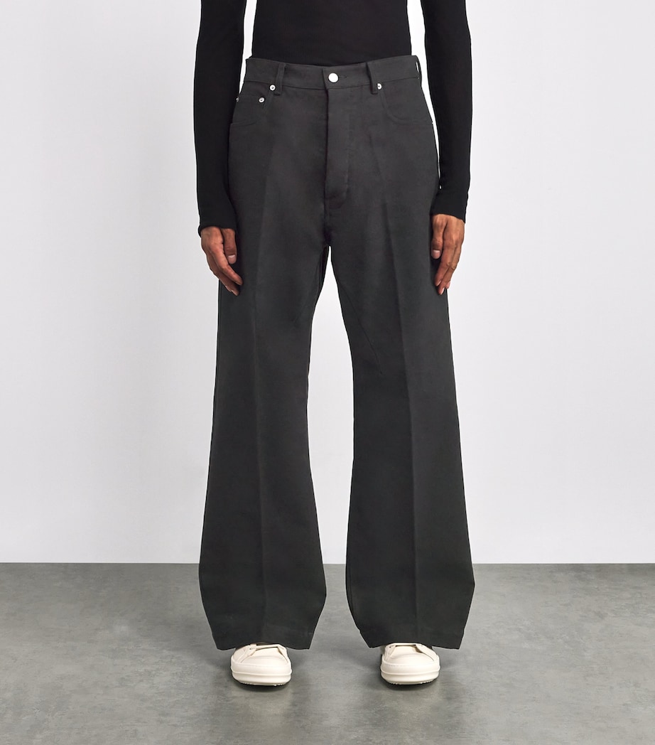 Geth Straight-Leg Jeans BLACK Image 3