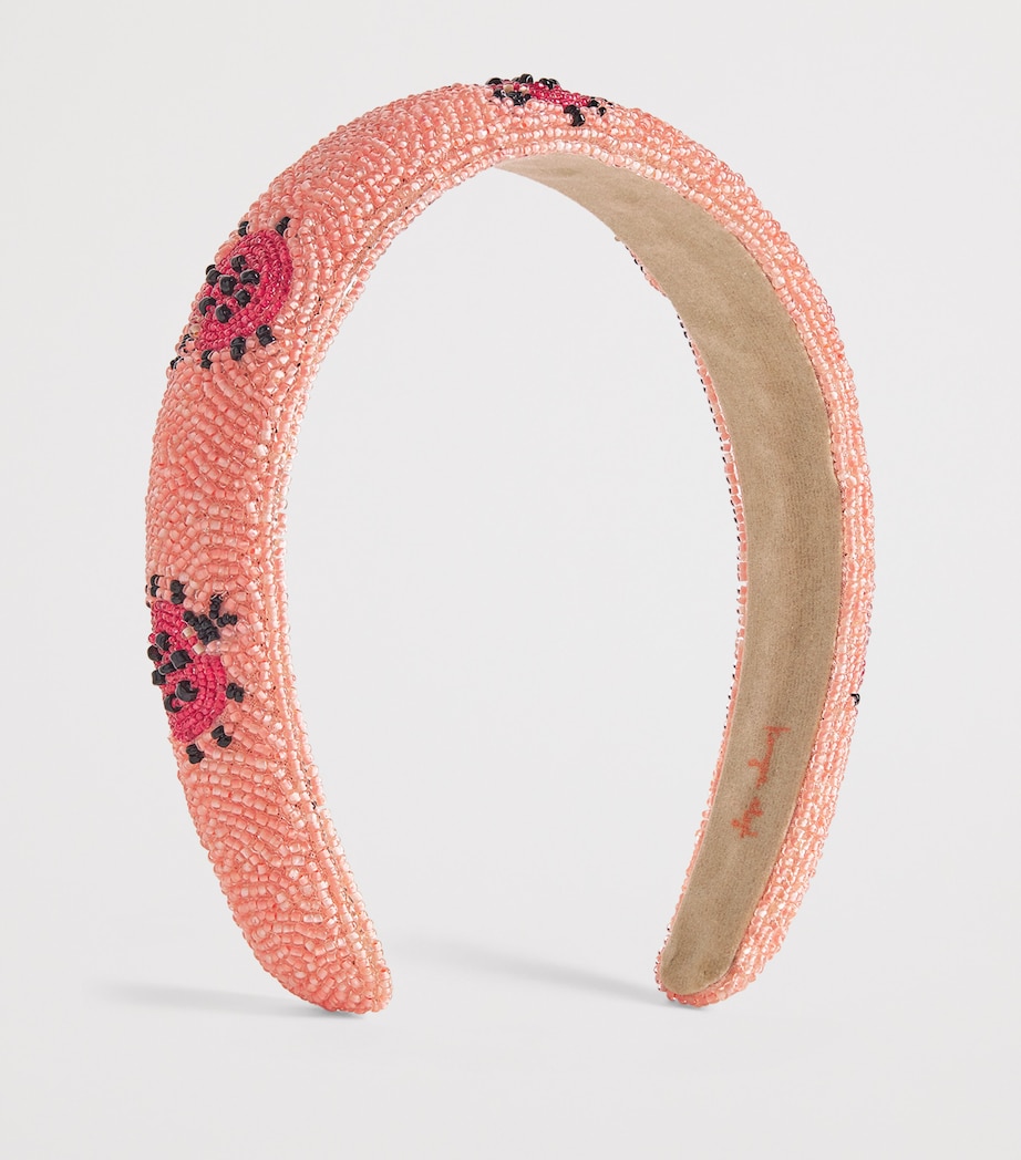 Beaded Ladybird Headband P00005 LADYBUG Image 2