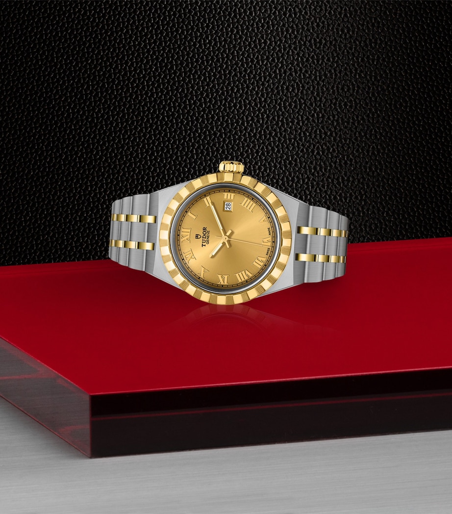 Royal Stainless Steel and Yellow Gold Watch 28mm GOLD Image 2