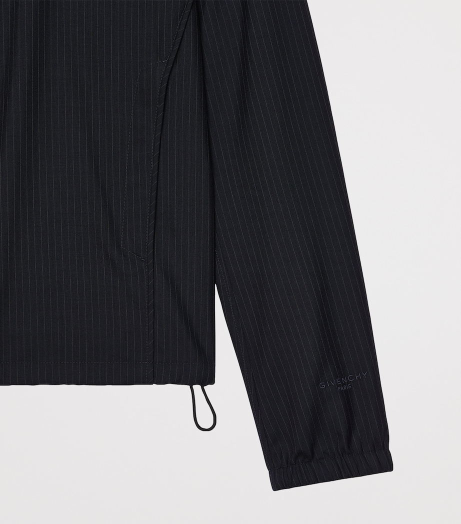 Givenchy Mens Wool Stripe Jacket Image 2