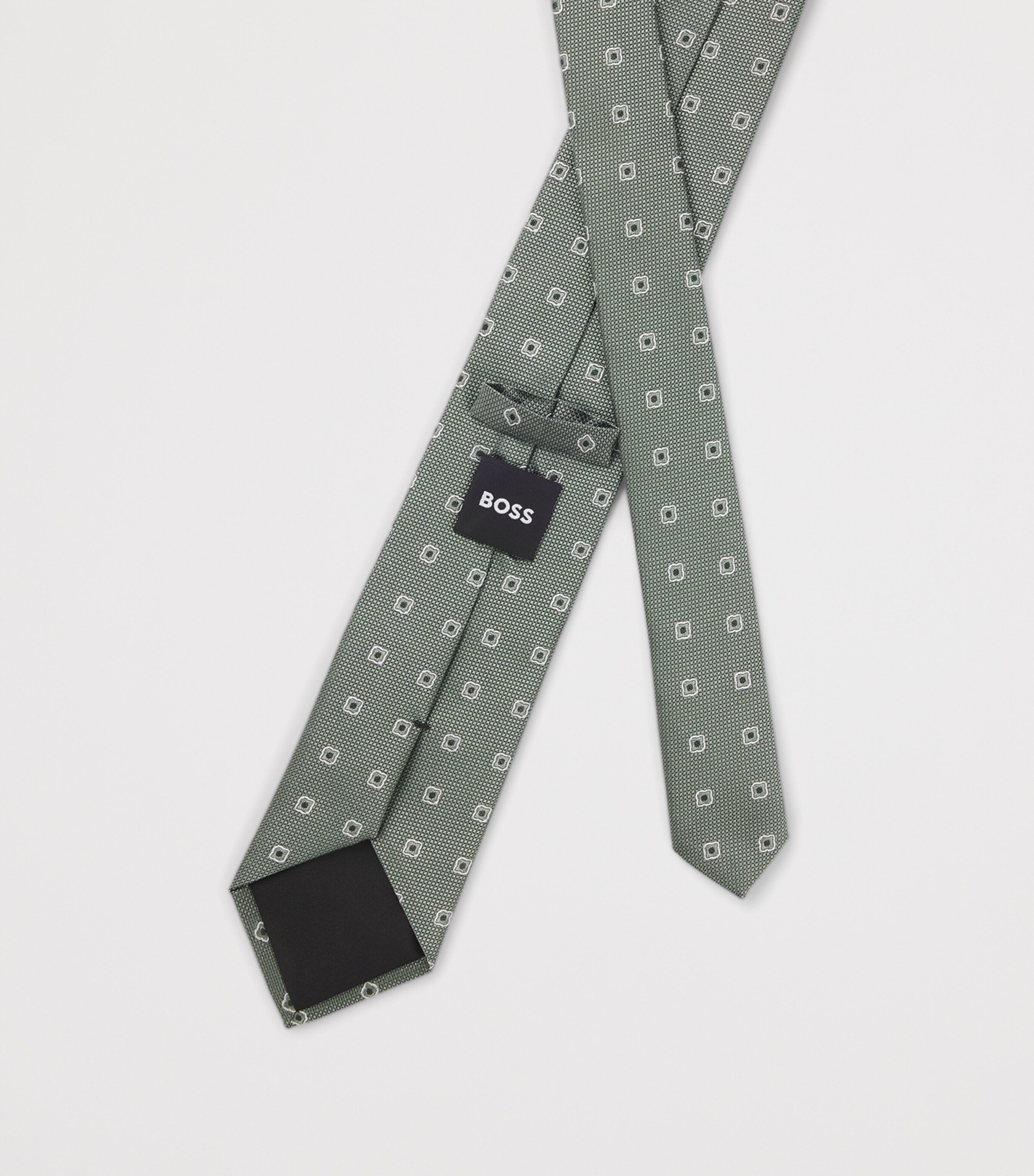 BOSS Silk Jacquard Tie Image 6
