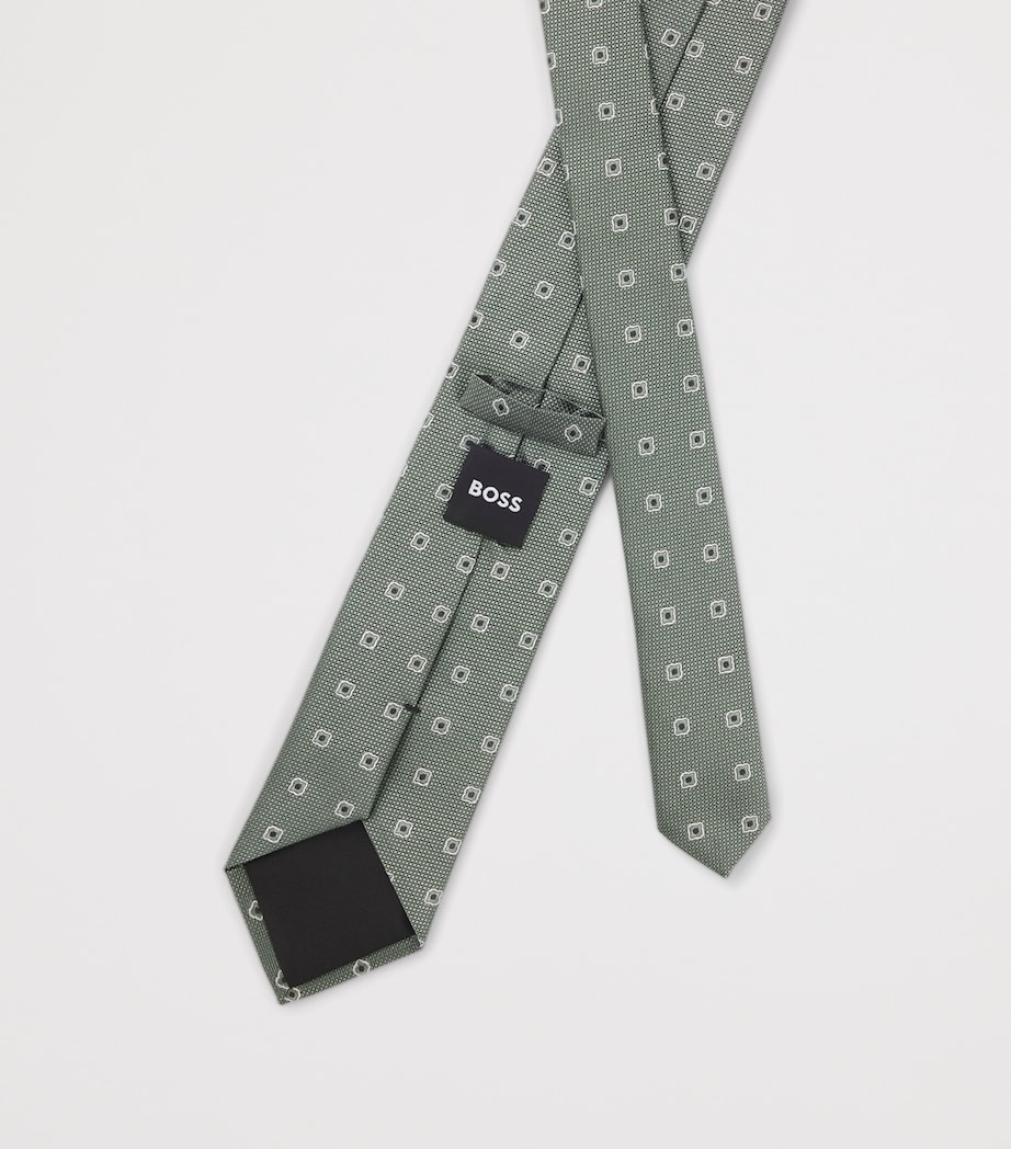 BOSS Silk Jacquard Tie Image 6