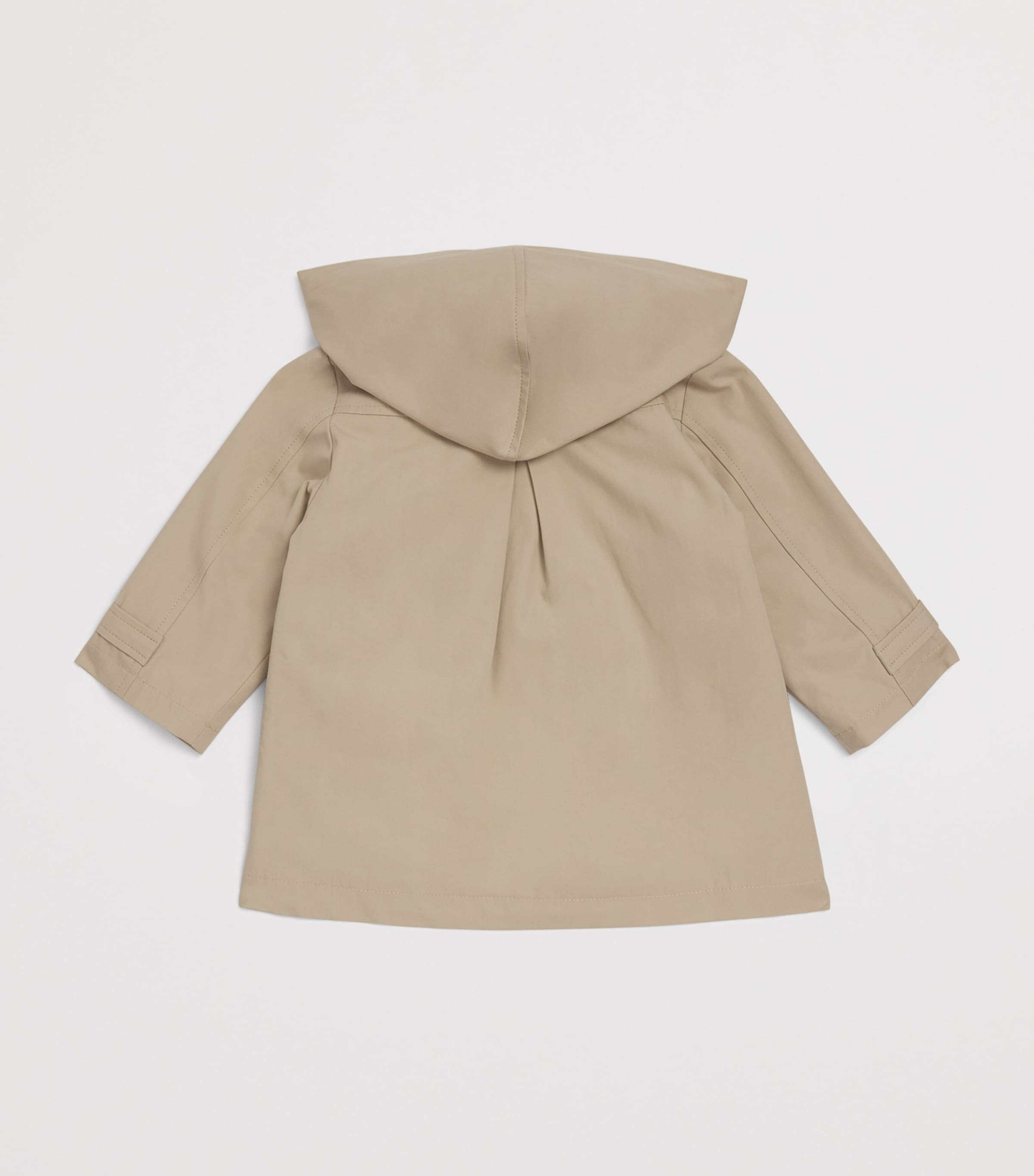 Tartine et Chocolat Hooded Trench Coat (3-36 Months) Dune Image 2