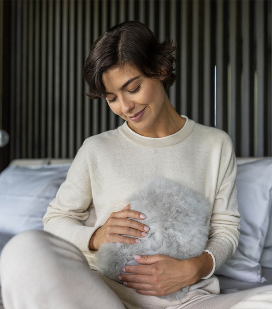 Weich Calmo Hot Water Bottle (600ml) Silver Grey Image 4