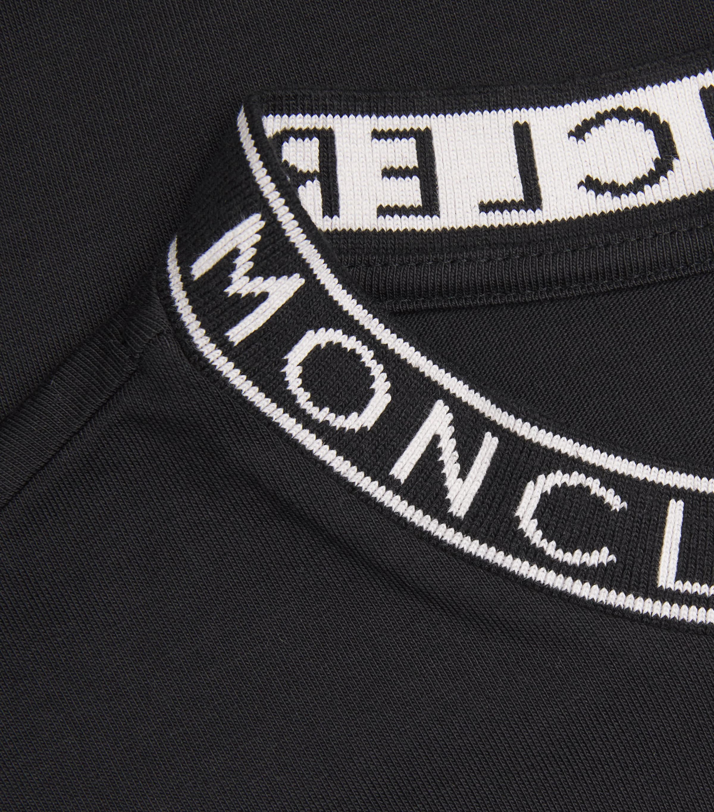 Moncler Cotton Logo-Trim T-Shirt | Harrods US