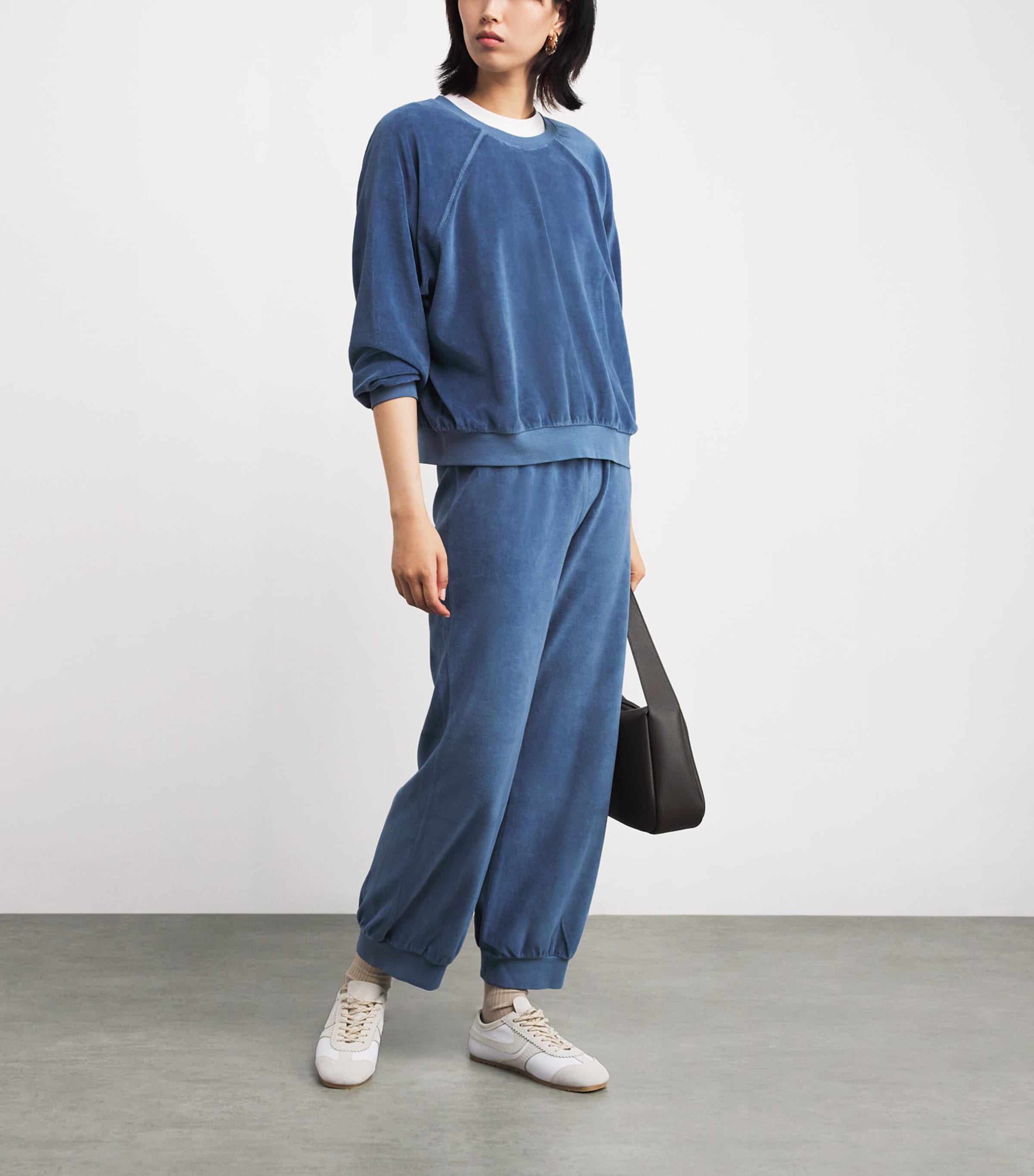 Suzie Kondi Blue Cotton-Blend Samos Sweatshirt | Harrods UK