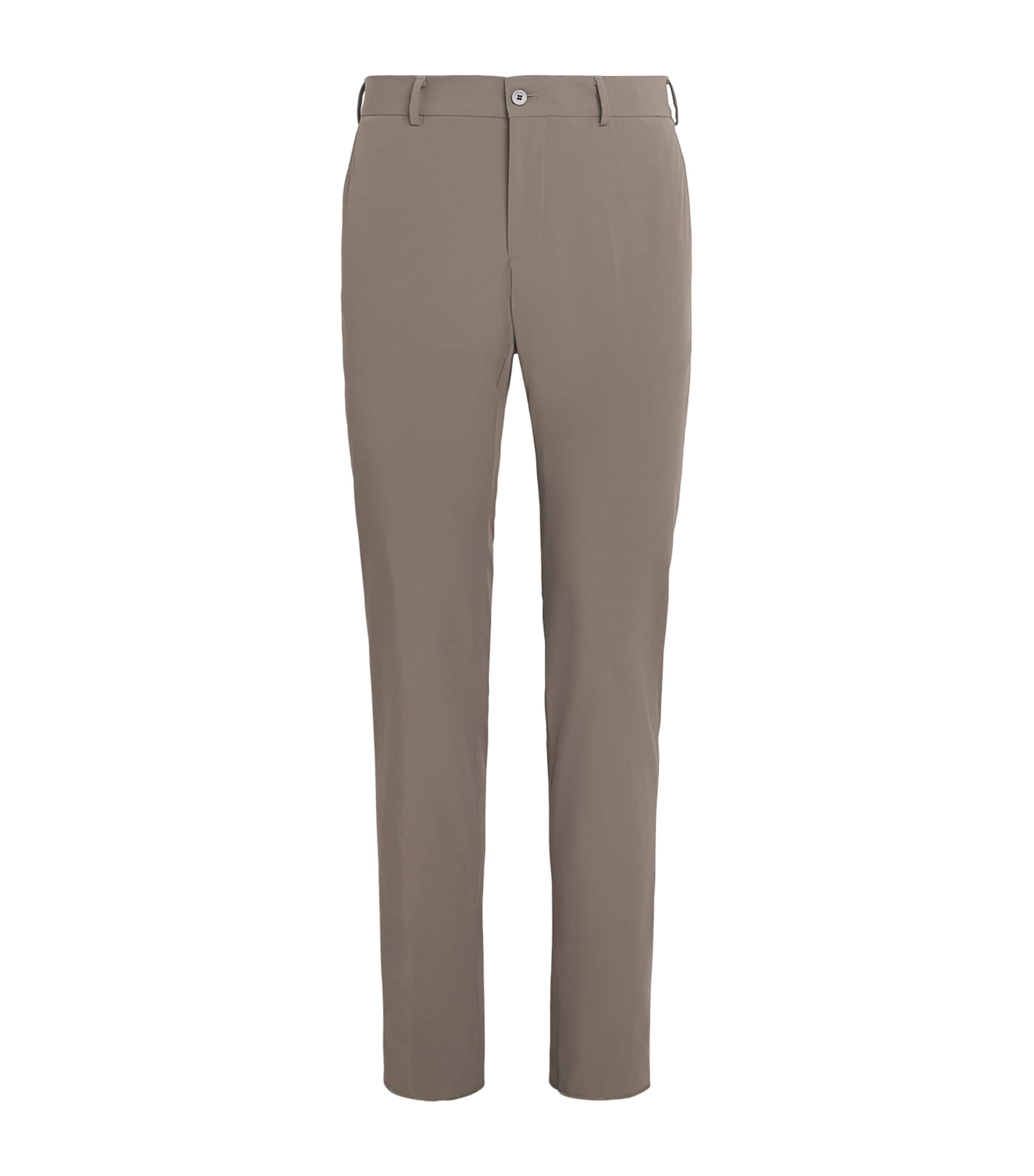 Pal Zileri Mens Active Trousers Light Brown Image 1