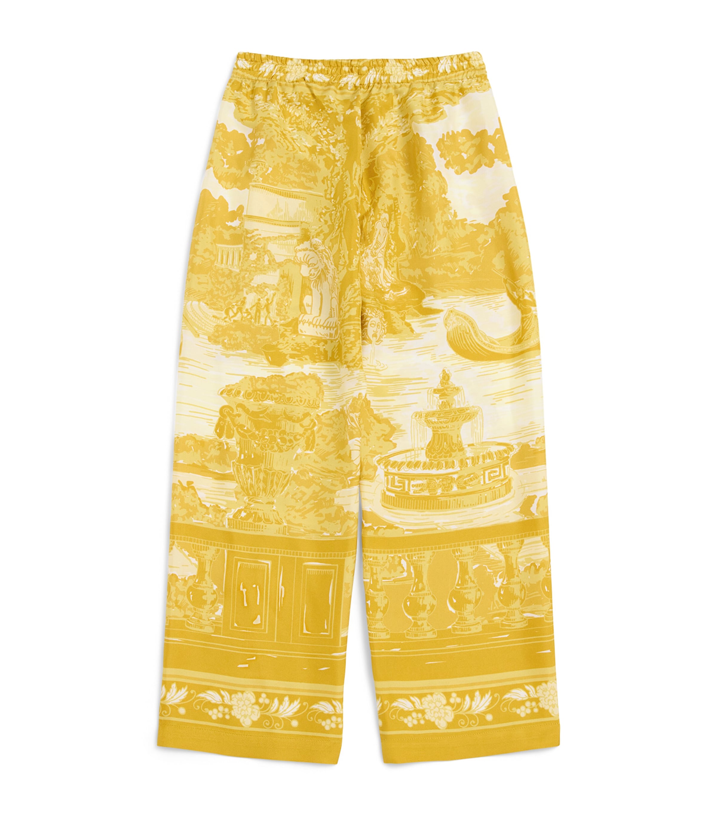 Versace Kids Silk Twill Grotto Trousers (4-14 Years) Image 1