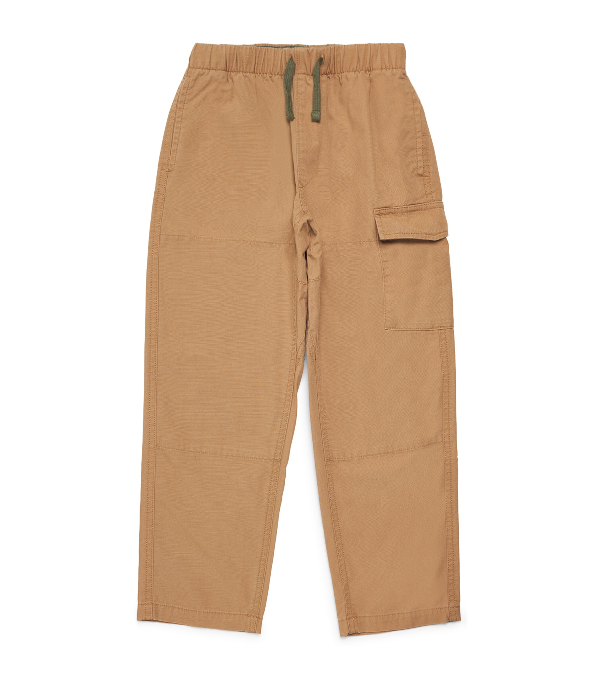 Ralph Lauren Cotton Utility Trousers In Black