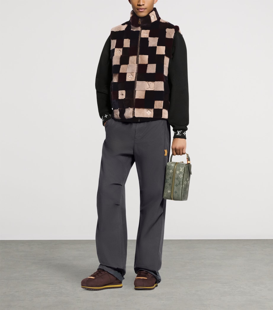 Mink Damier Gilet MULTICOLOURED Image 5