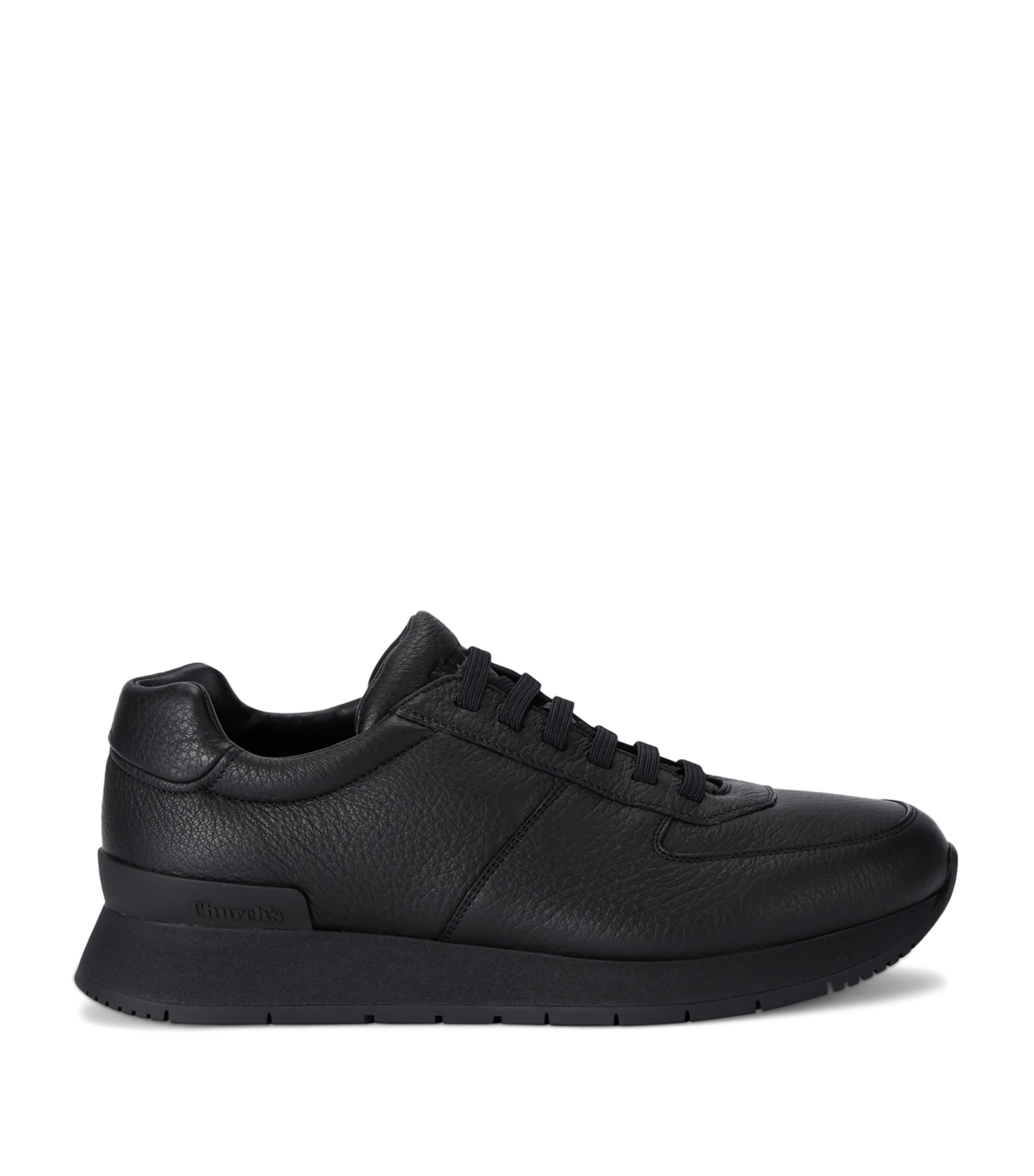 Church's Leather Livingston Sneakers In Black