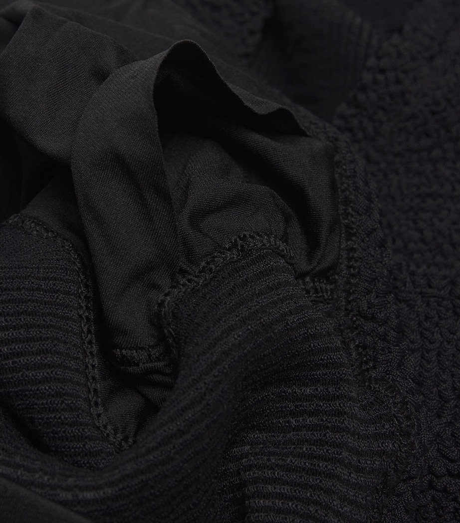 Hunza G Womens Post-Mastectomy Swimsuit Black Image 4