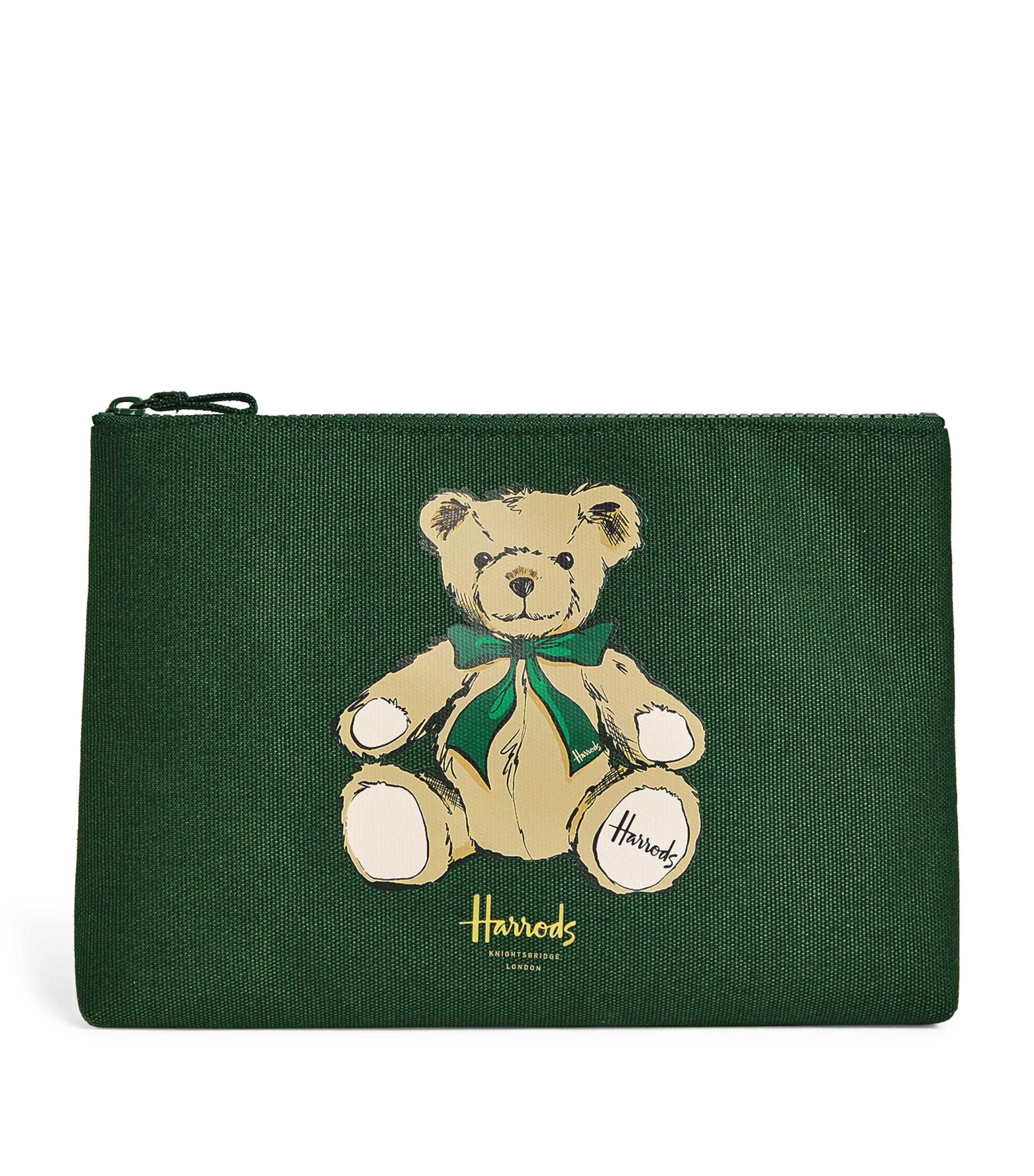 Henry Bear Pouch GREEN Image 1