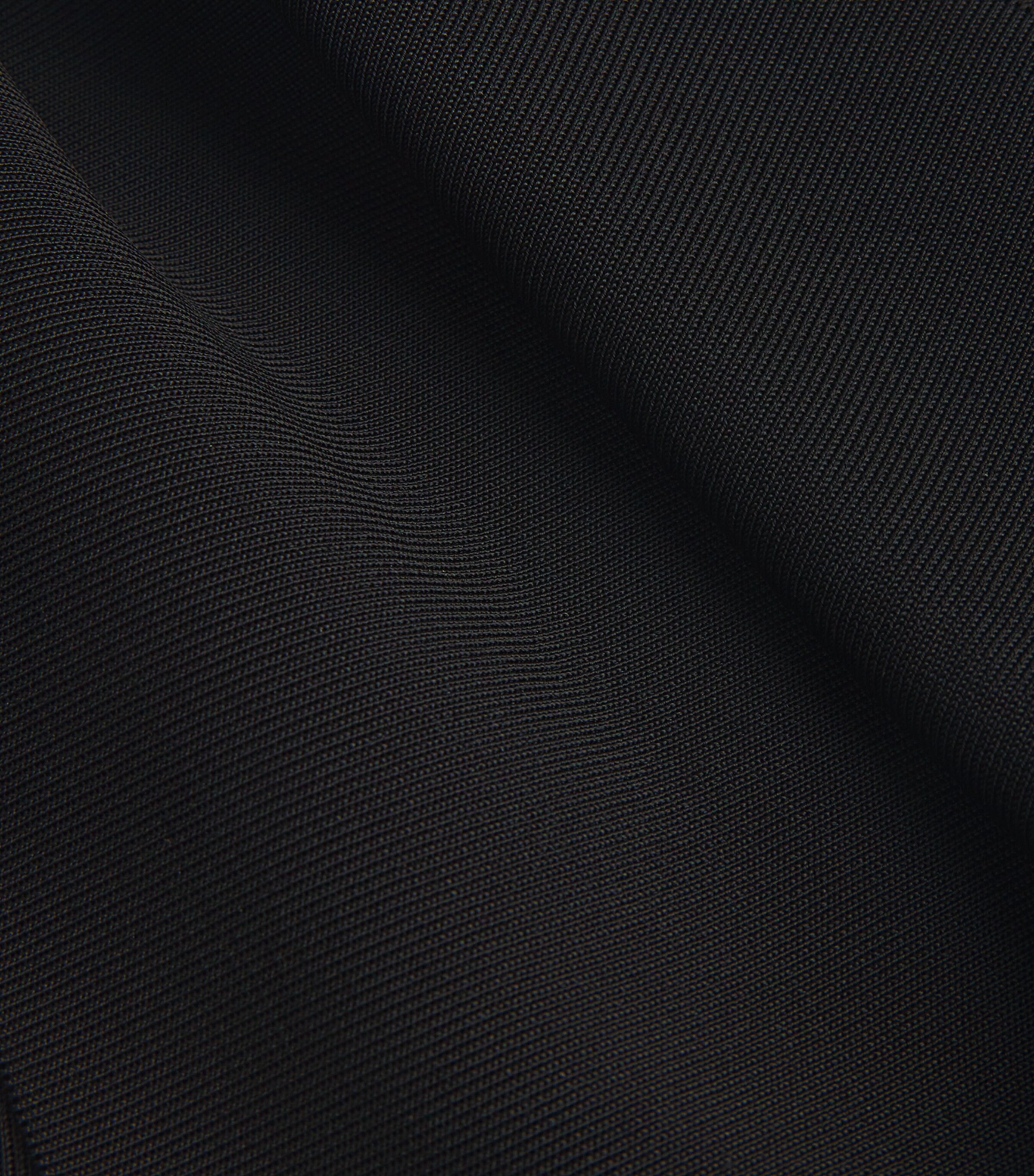 Jacquemus Womens Knit Trapèze Top Black Image 5