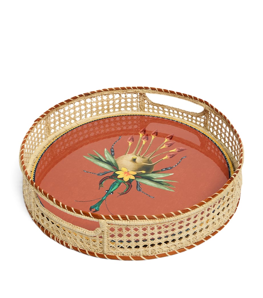 Raffia Tray (36.5cm) MATTONE Image 4