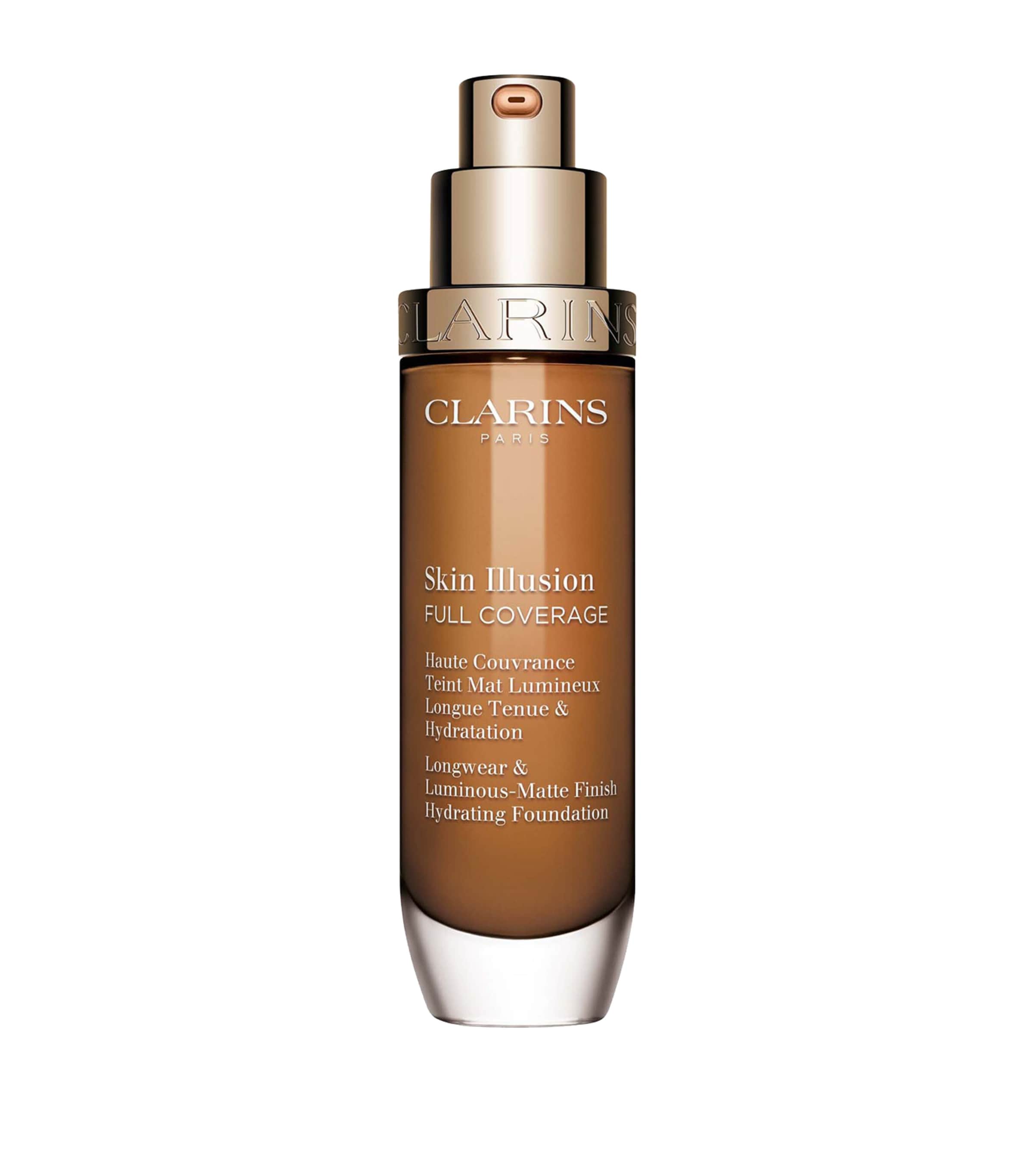 Clarins Skin Illusion Full Coverage Foundation | Make-up | Face | Foundations | Designers | Clarins Clarins Skin Illusion Full Coverage Foundation | Make-up | Face | Foundations | Designers | Clarins
