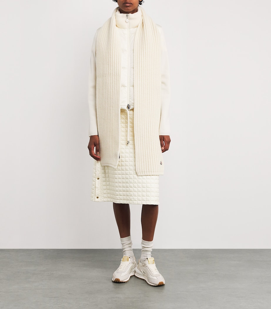 Microfiber Quilted Midi Skirt 10V Image 2